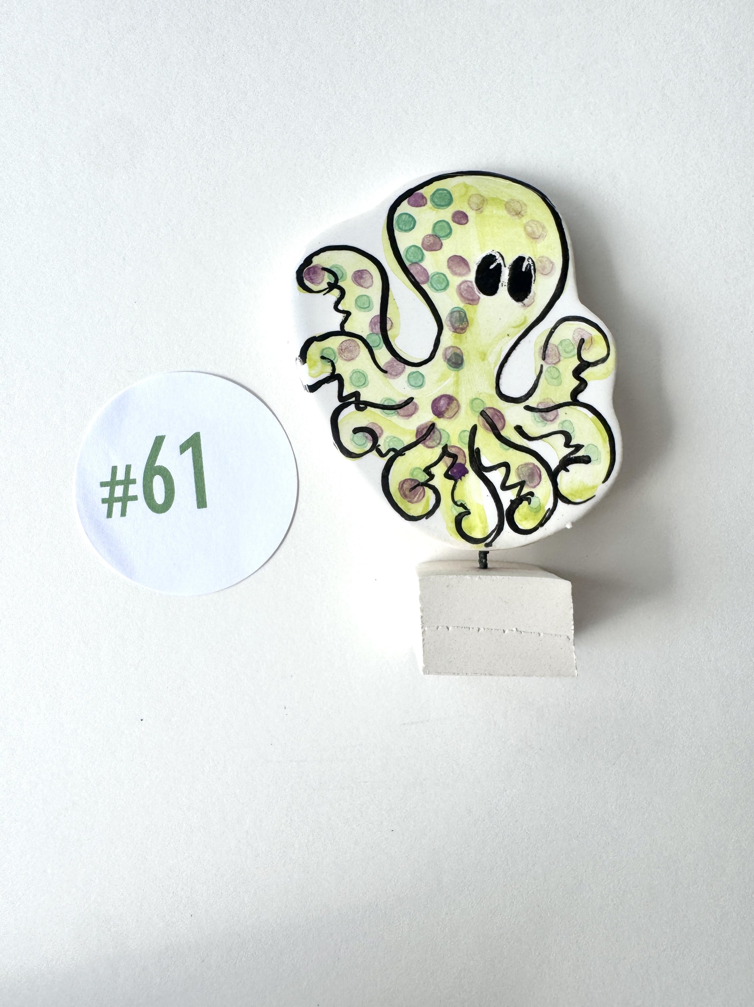 Octopus ornament #61