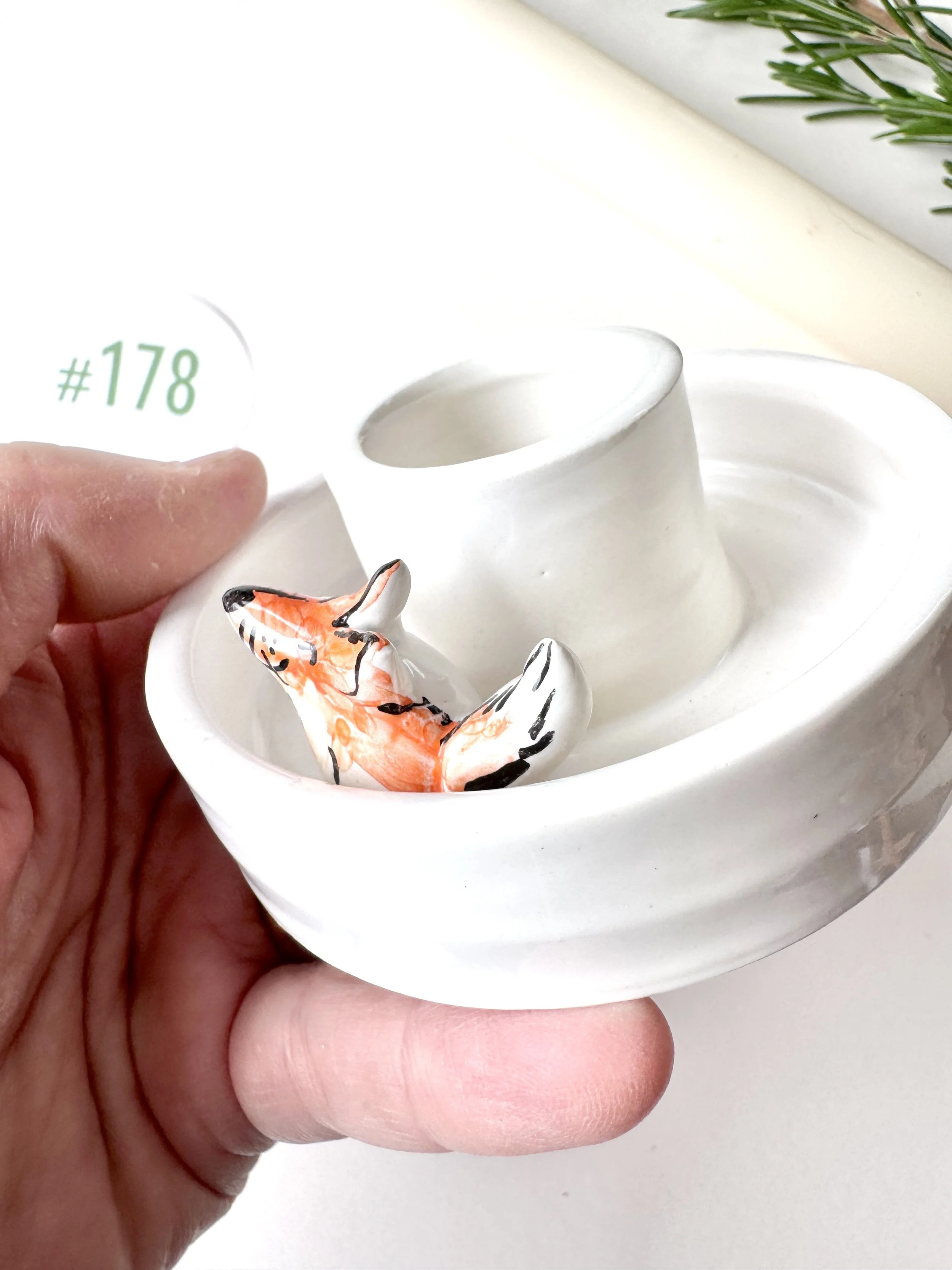 Fox Candlestick  #178