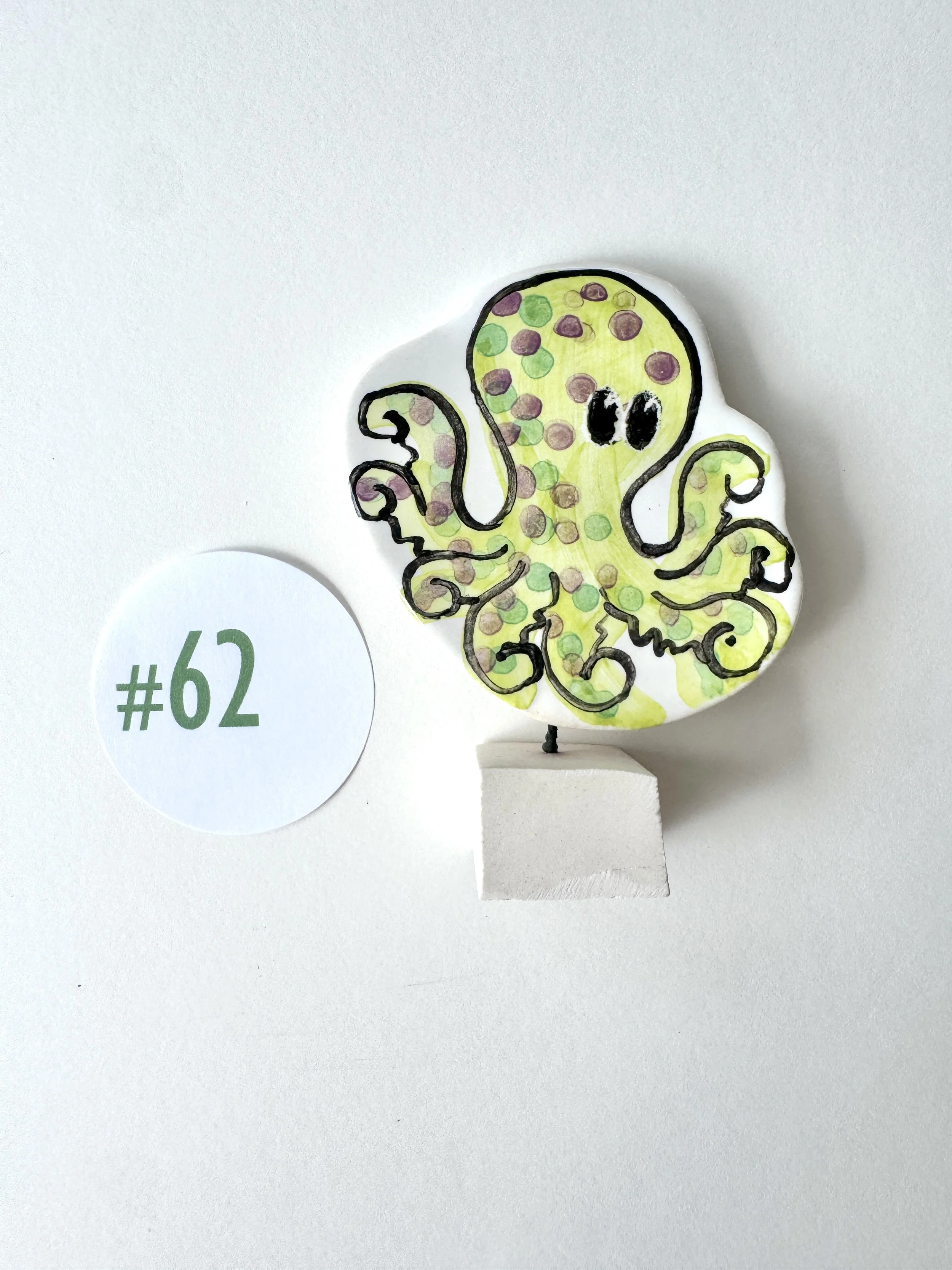 Octopus ornament #62