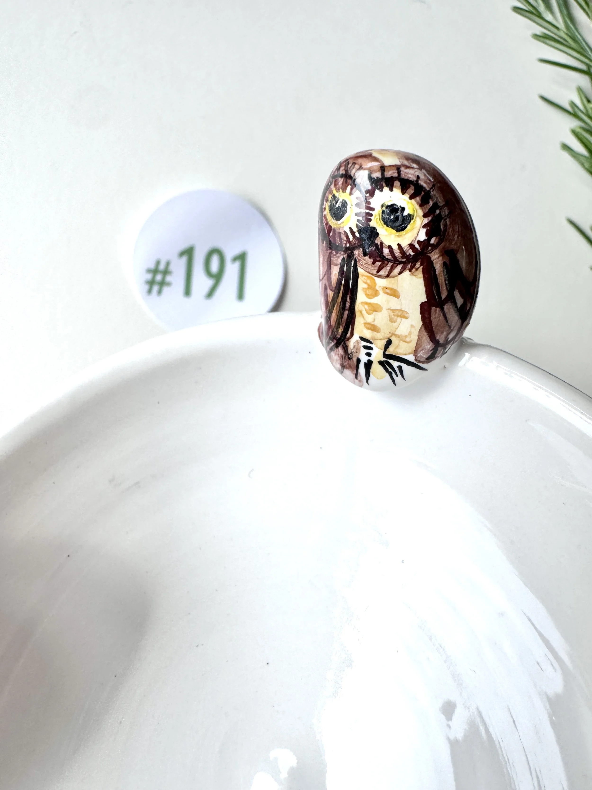 Brown Owl Little Bowl #191