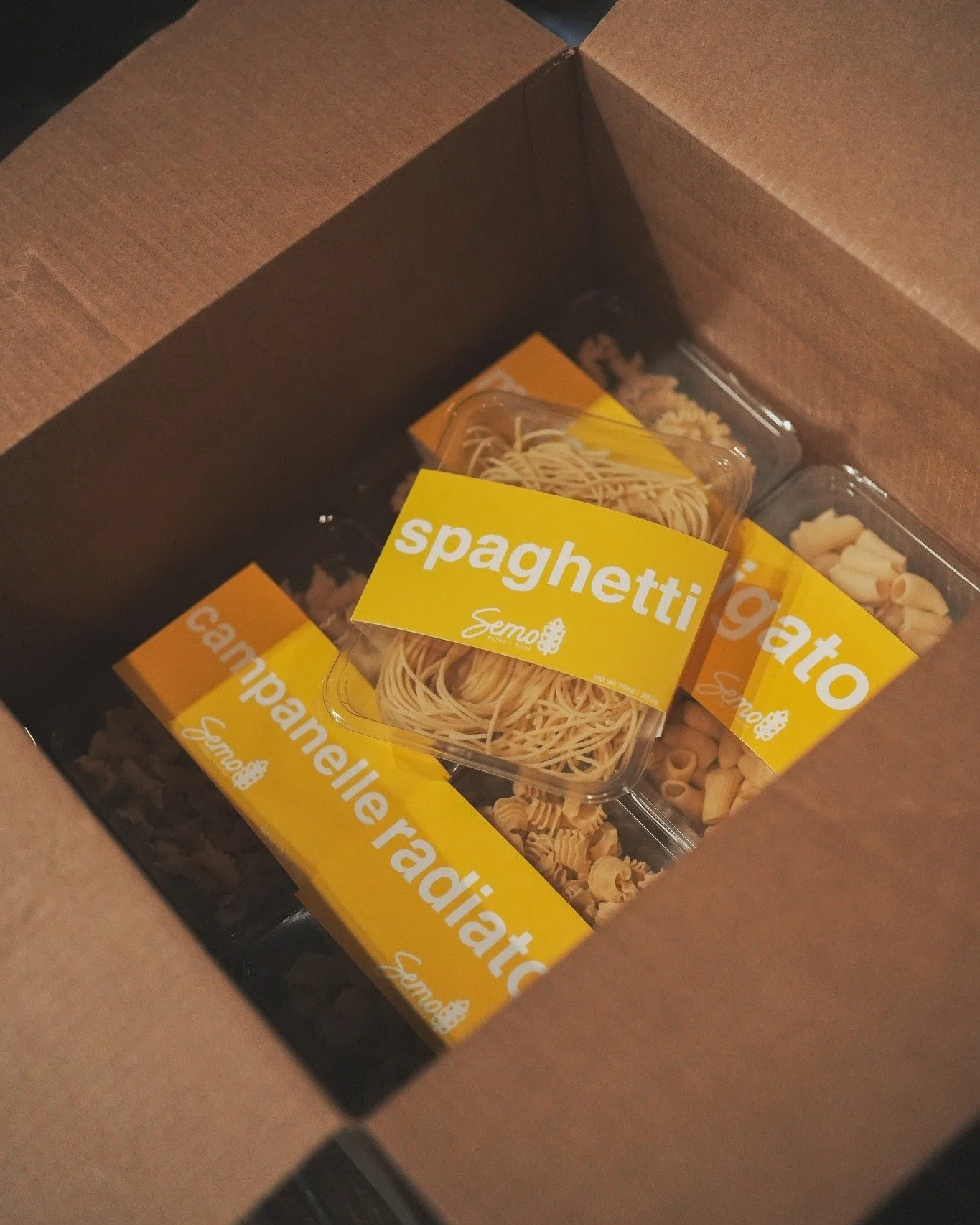 Stocking up our vendors for the week. Which are you going to take Semo home?

Find Semo Pasta at:
@winebeerandspiritsomaha + Fremont
@heirloomffmarket 
@casanovasbutchery 
@farinerbakery (Ashland)
@jgoratsdeli 
@takerootfarmstop 
@longwalkfarm  Farm 