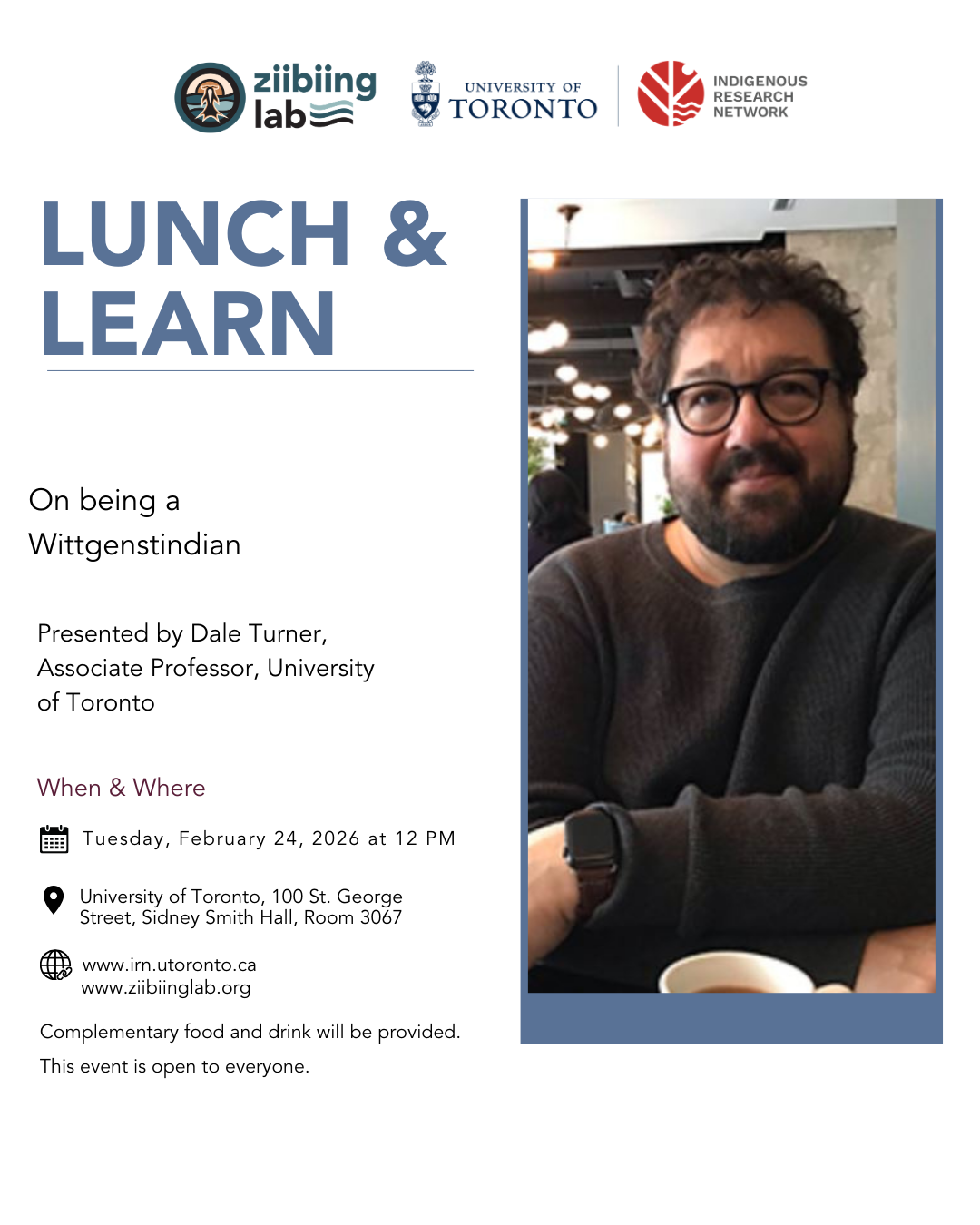 Lunch and Learn featuring Dale Turner