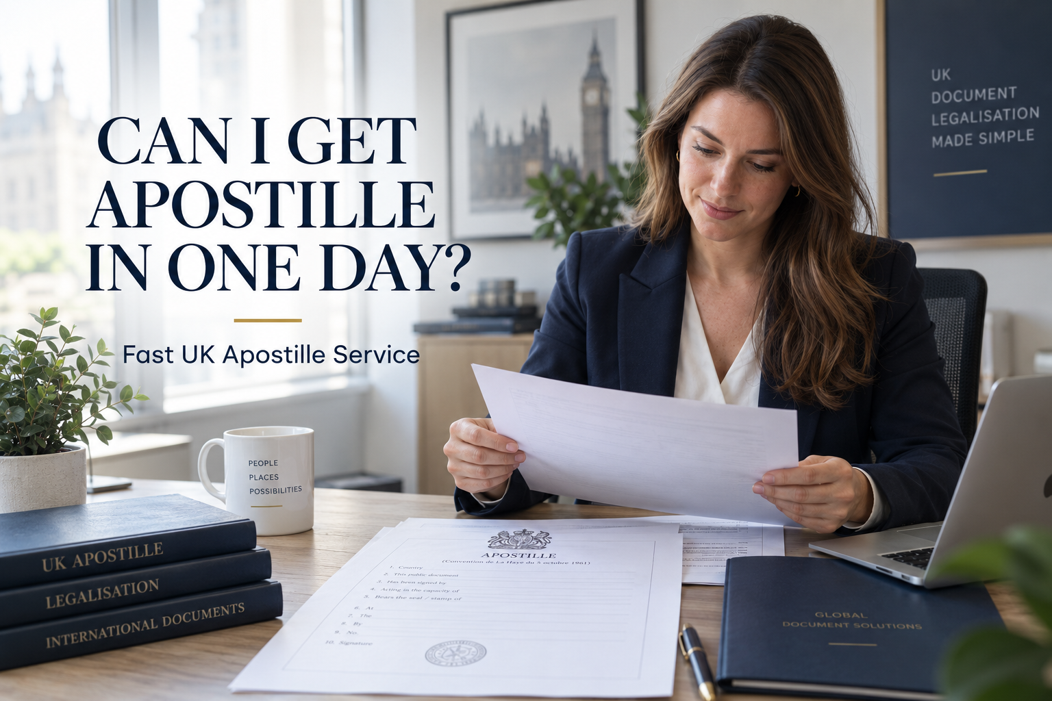 CAN I GET APOSTILLE IN ONE DAY?