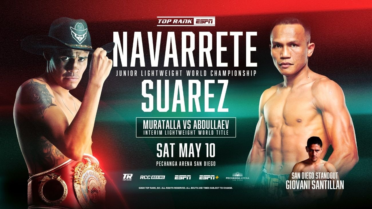 Top Rank (ESPN): Navarrete-Suarez