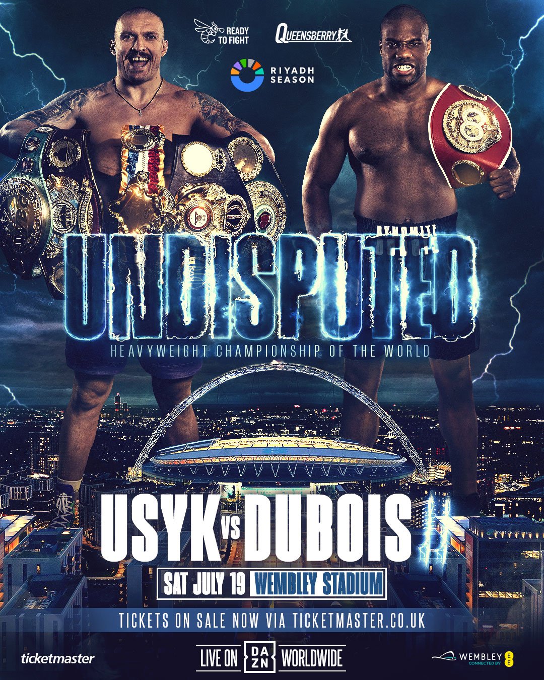 Queensberry (DAZN): Usyk-Dubois 2