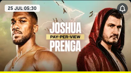 Matchroom (DAZN): Joshua-Prenga