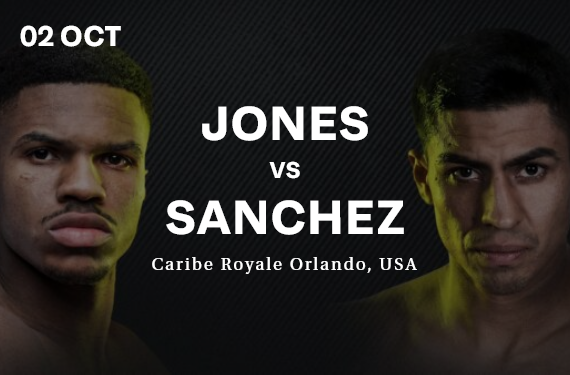 Matchroom (DAZN): Jones-Sanchez