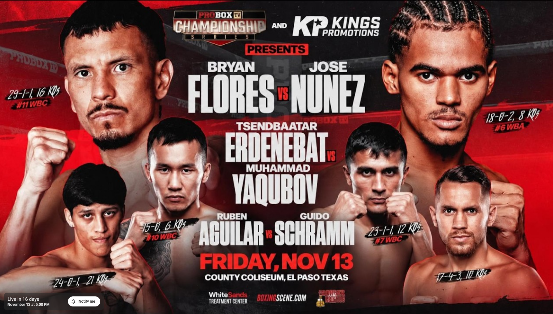 ProBoxTV (YT): Florez-Nunez