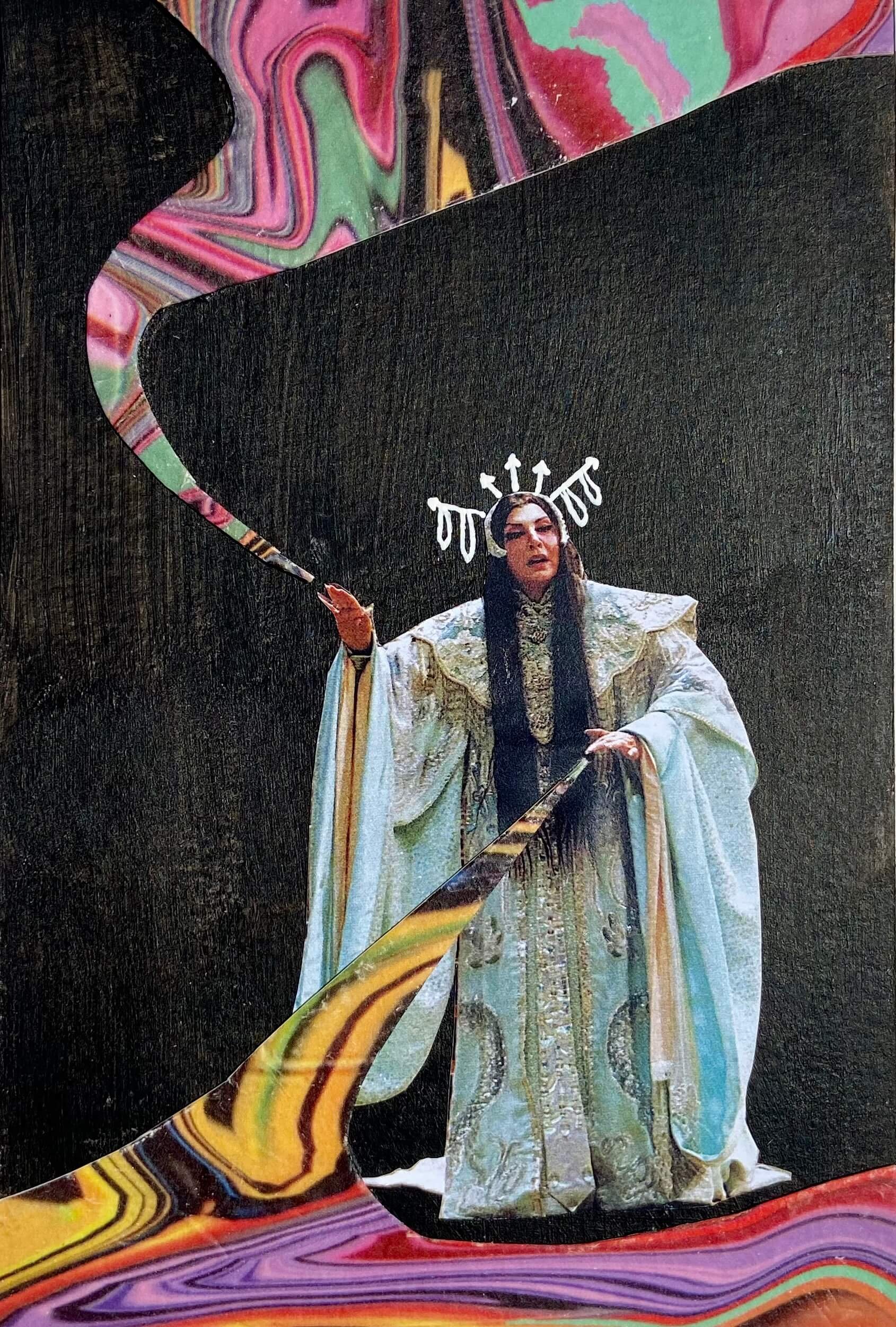 Untitled
Mixed media collage
Size: 6 x 4”