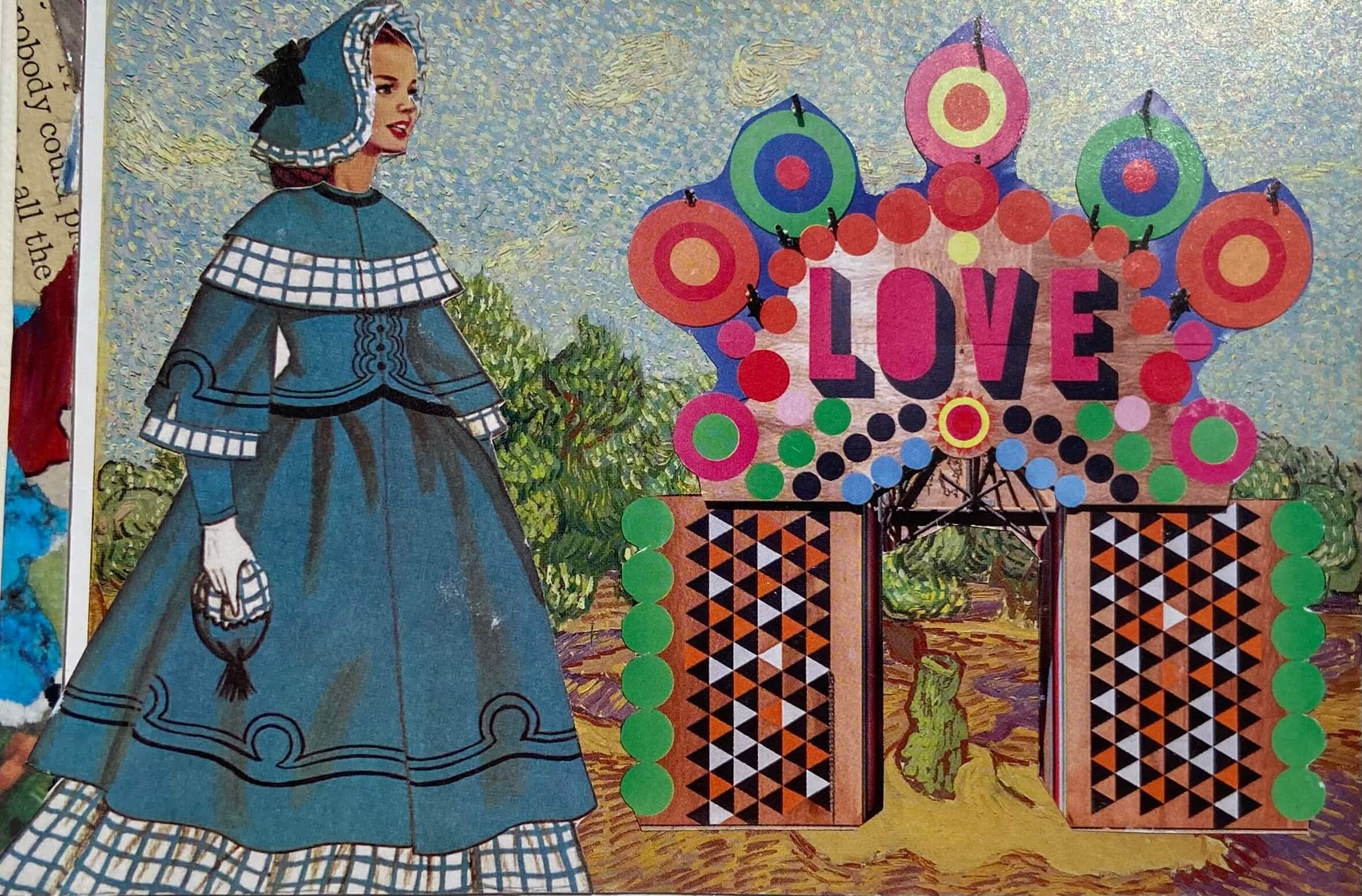 Untitled
Mixed media collage
Size: 4 x 6”