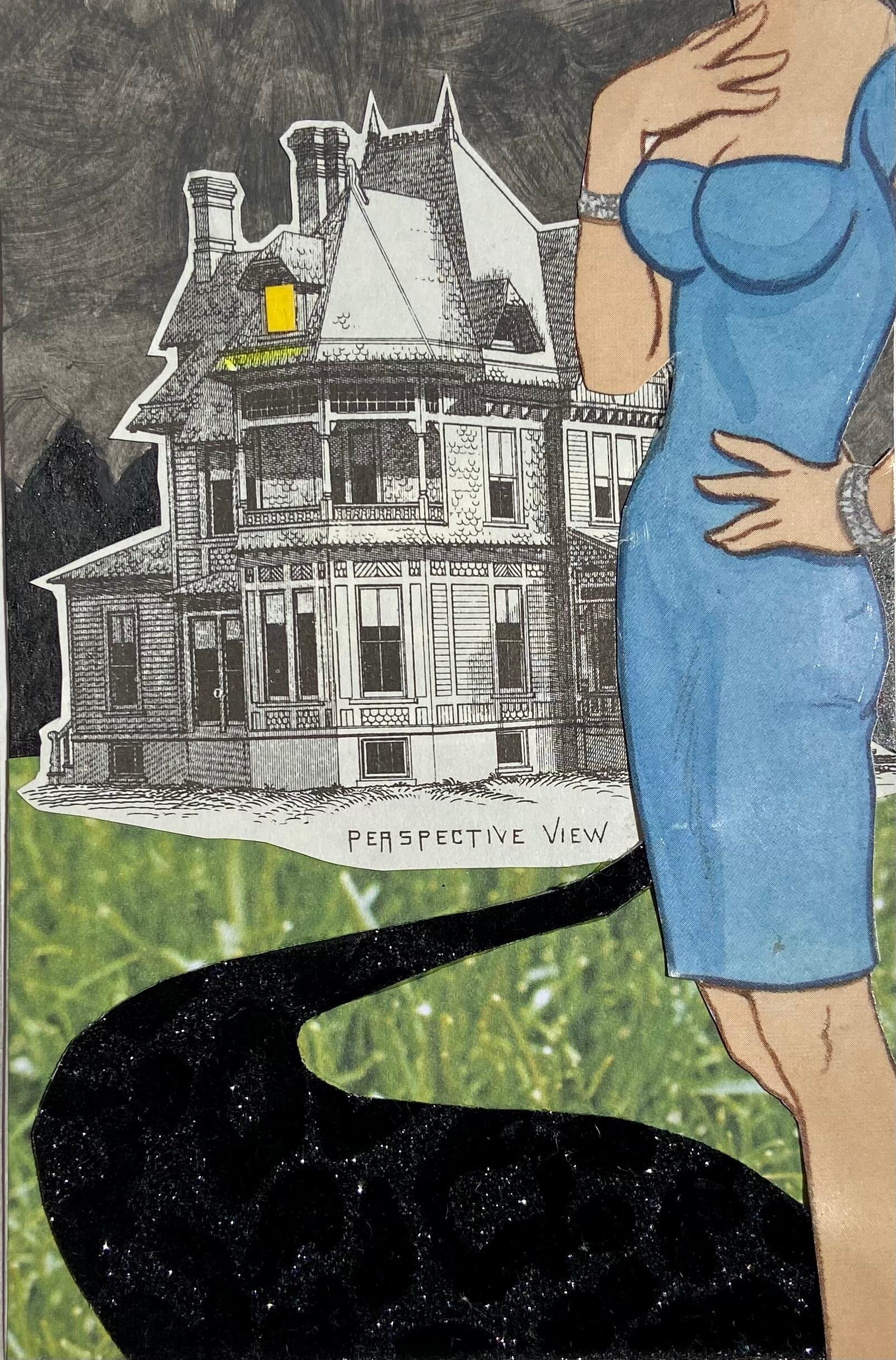 Untitled
Mixed media collage
Size: 6 x 4”