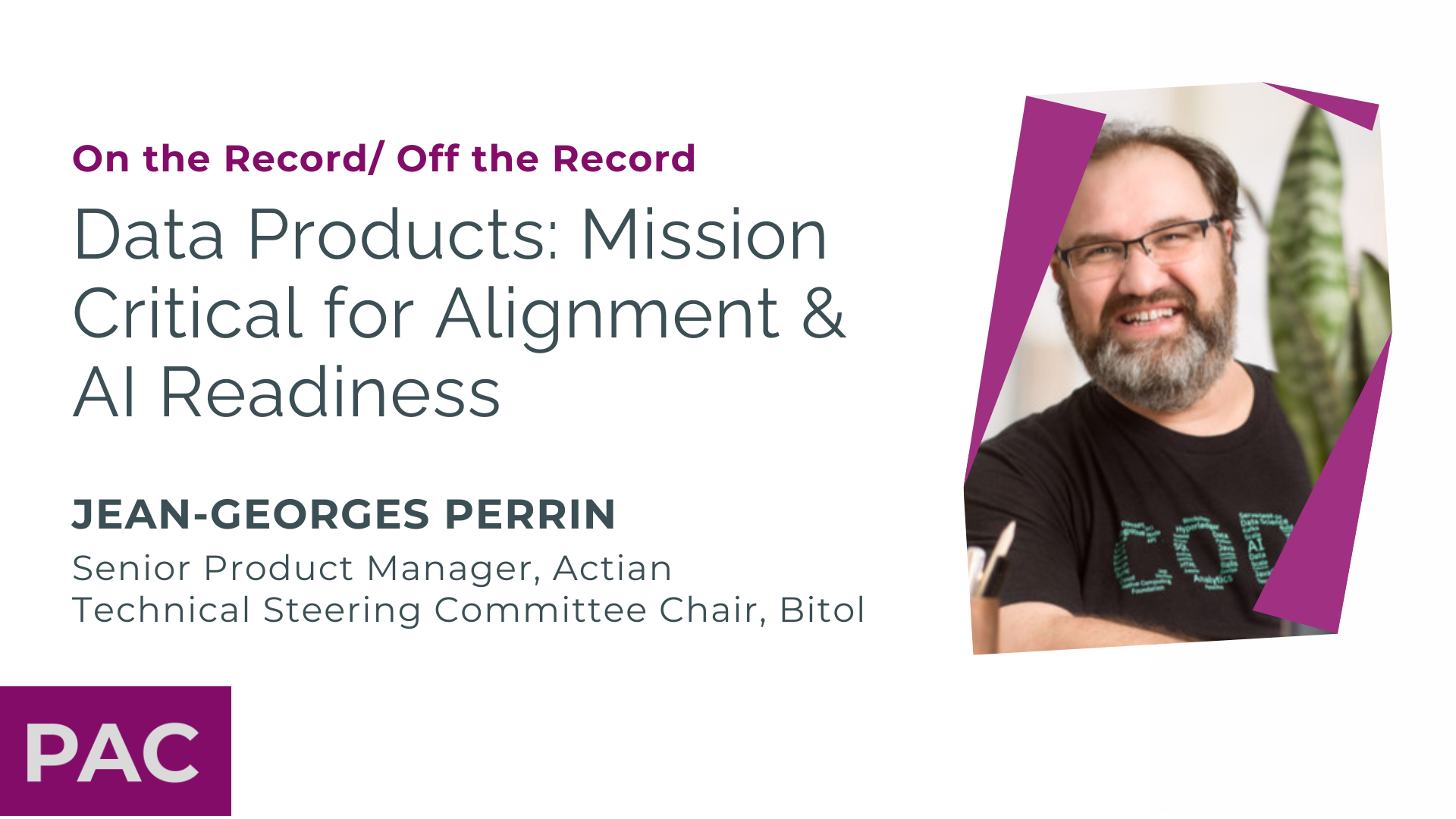 Data Products: Mission critical for alignment and AI-readiness