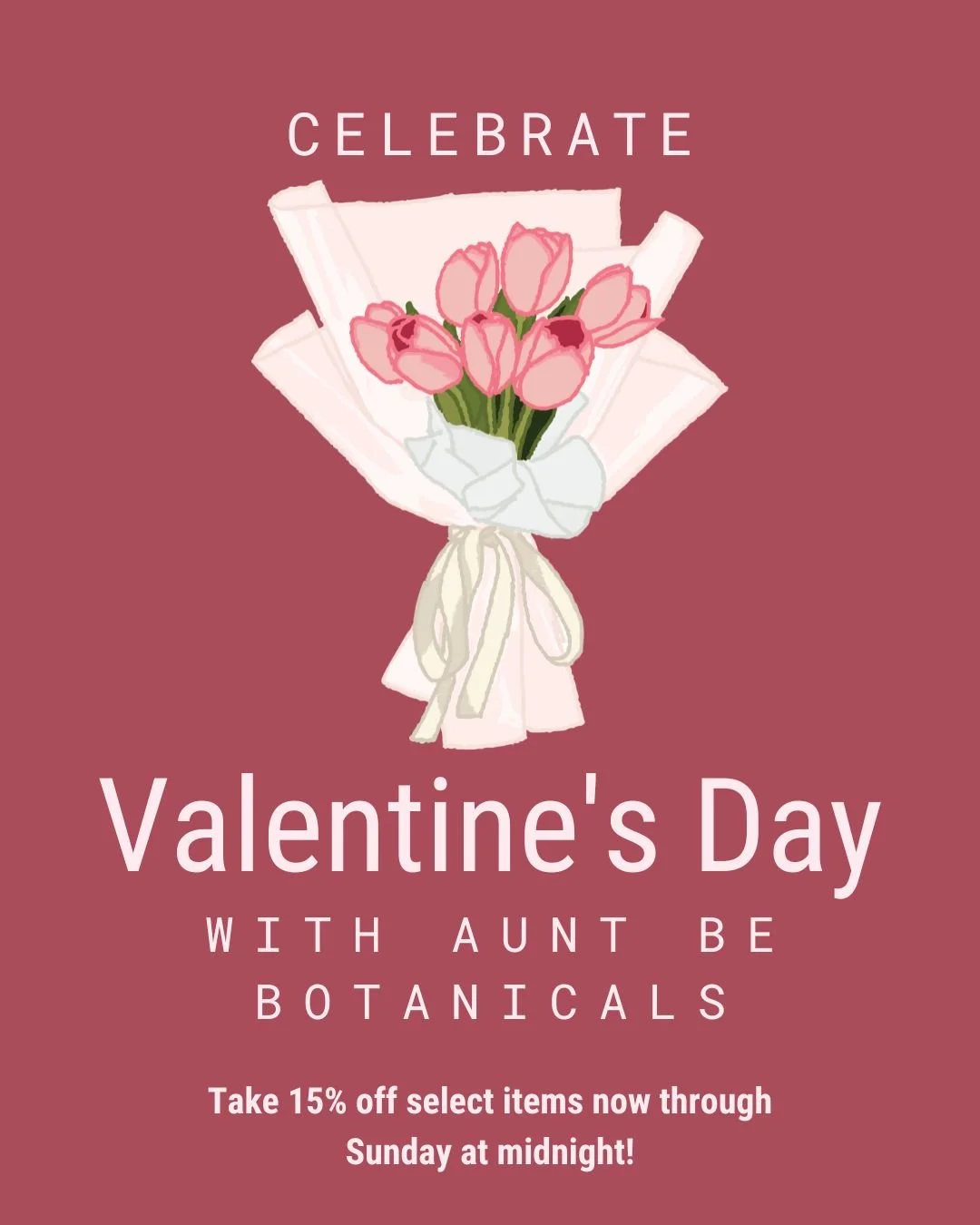 💘💝Valentine&rsquo;s Day Sale &ndash; 15% OFF All The Good Stuff!💞💖
Love is in the air, and we&rsquo;ve got the perfect treats to help you celebrate! Whether you&rsquo;re spoiling yourself or someone special, we&rsquo;ve got 15% OFF all of your fa