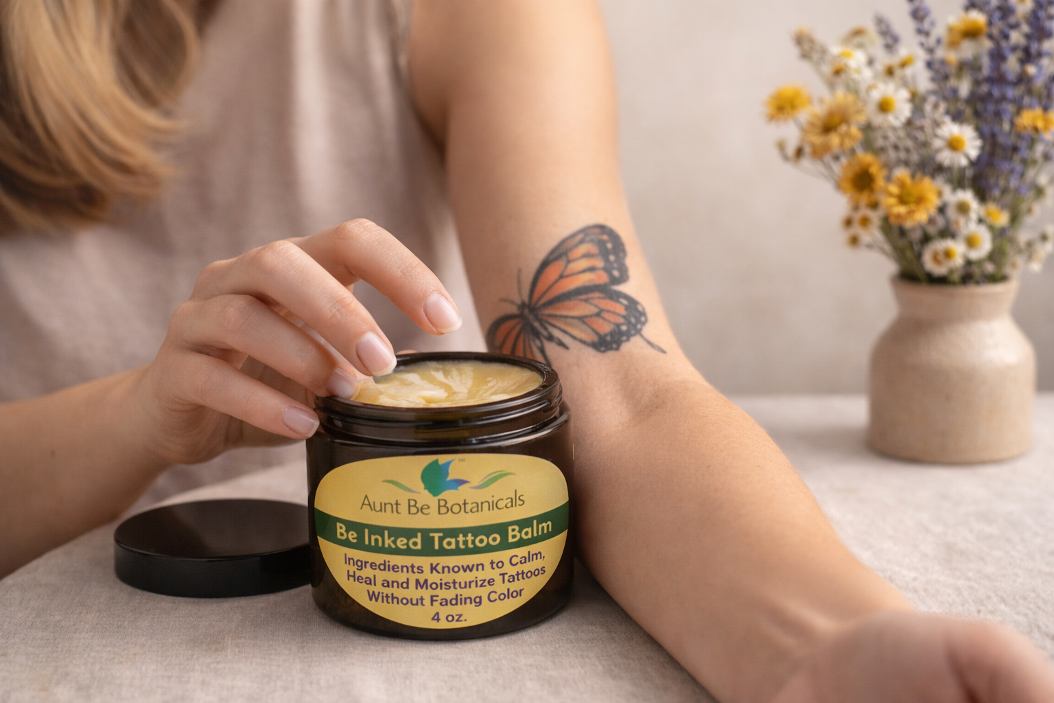 Be Inked | All Natural Tattoo & Stretch Mark Balm