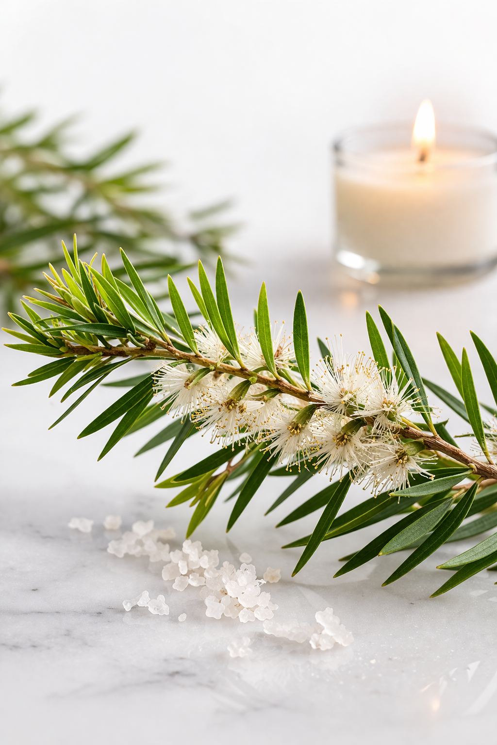 Melaleuca sprig with candle and salt.png
