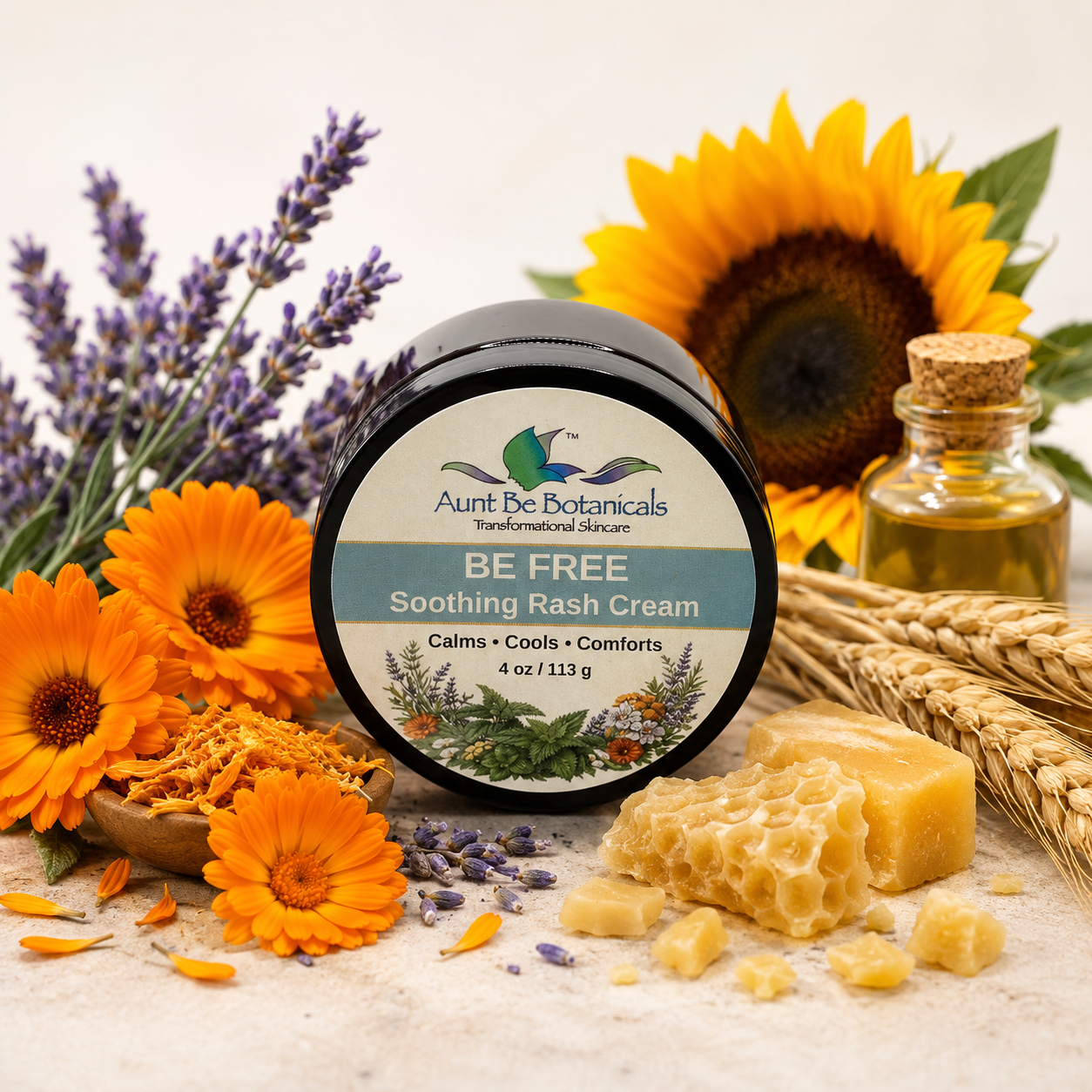 Be Free Rash Body Cream for Eczema and Itchy Skin
