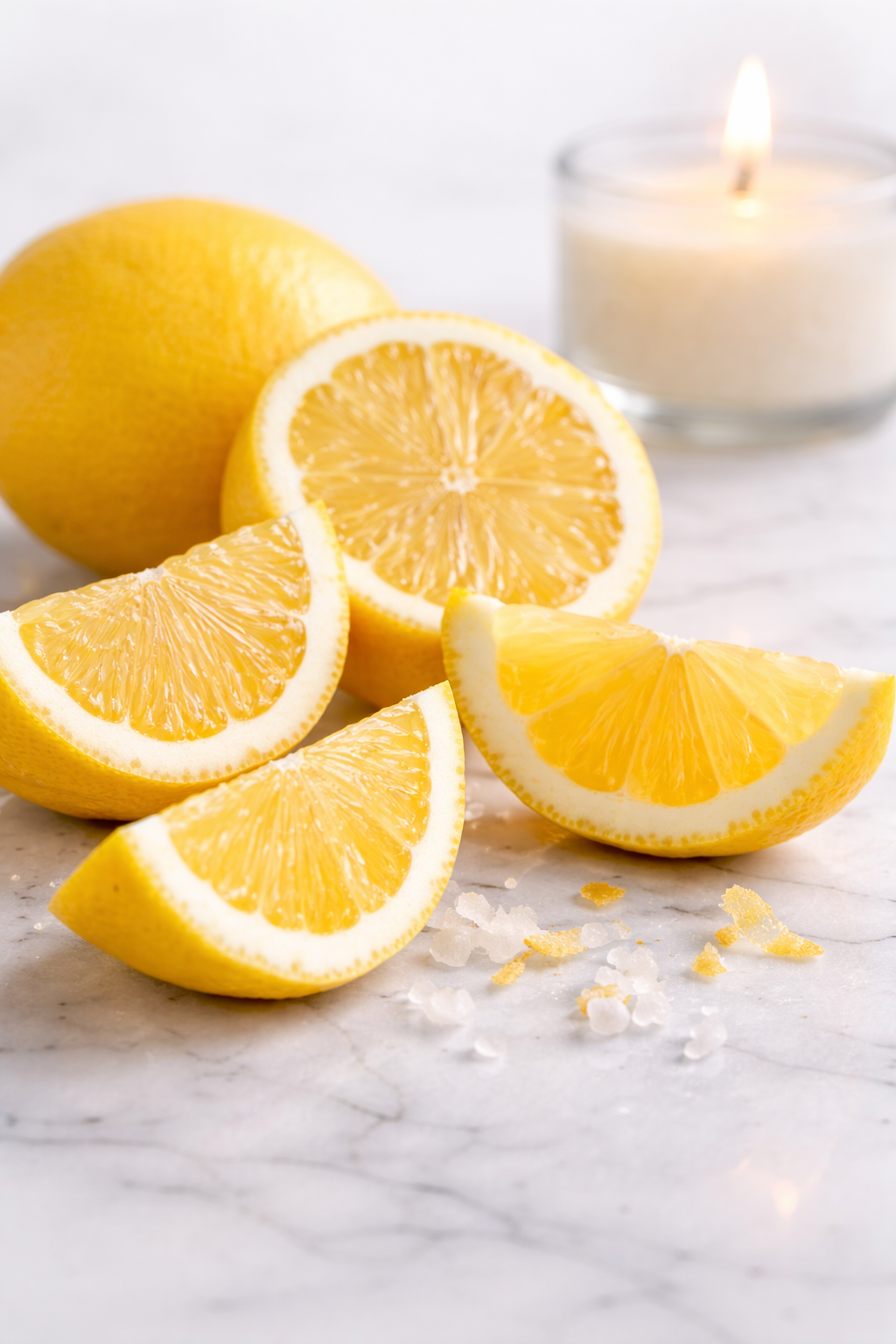 Lemon freshness on marble surface.png