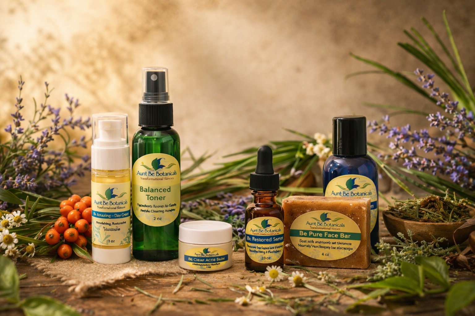 Healing Acne Kit 6 Piece Skin Care Set