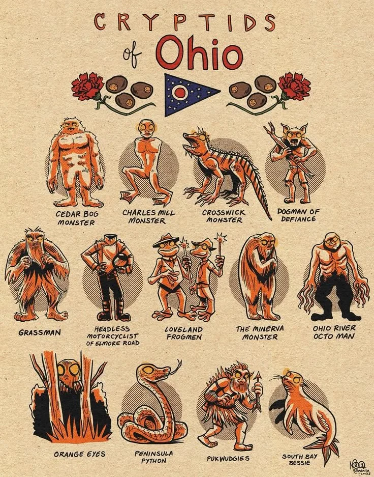 Cryptids of North America #12: Ohio