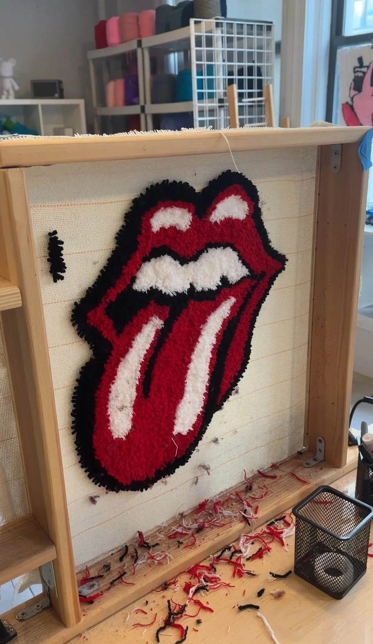 Unique things to do in NYC: Rug Tufting