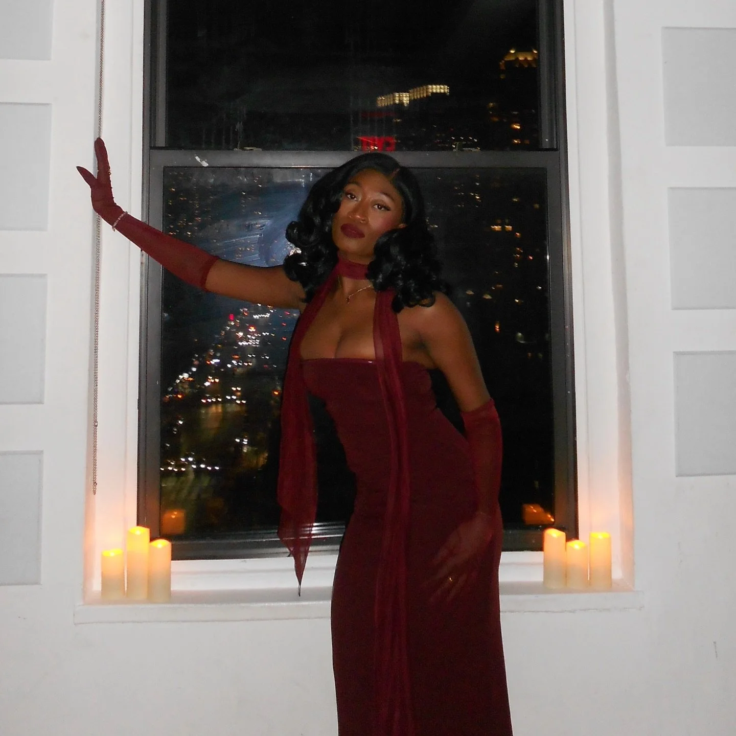 Eyes on me💋

Dress: @babyboofashion 
.
.
.
.
.
#fashion #nyc #ootn #nycfashion