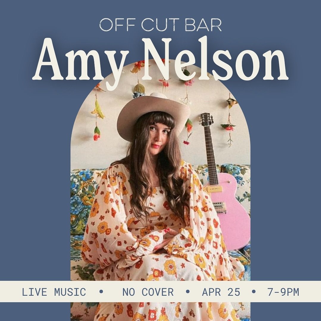 @thenashyyc is delighted to welcome the always charming &amp; ever talented @amyflyingakite back to the @offcutbar stage tomorrow night from 7-9pm!

No cover, draft beer &amp; barrel-aged cocktails are on special all night, and a guaranteed good time