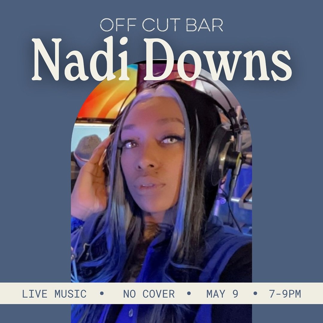 This Thursday!
We&rsquo;re so excited to finally host @nadidownsmusic at the @offcutbar!
Music starts at 7pm - there&rsquo;s no cover, and we&rsquo;ve got drink specials on all night!

Reserve your table today at www.thenashyyc.com/reservations!
.
.

