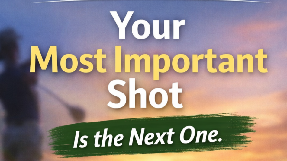 Your Most Important Shot is the Next One