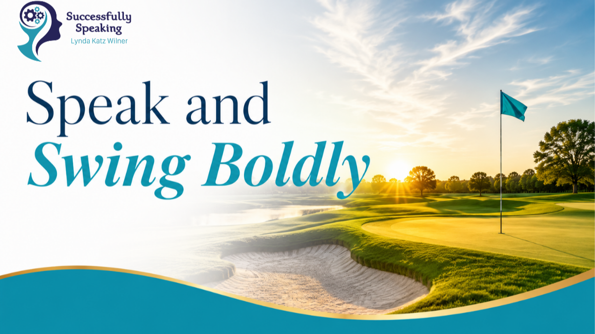 Swing and Speak Boldly