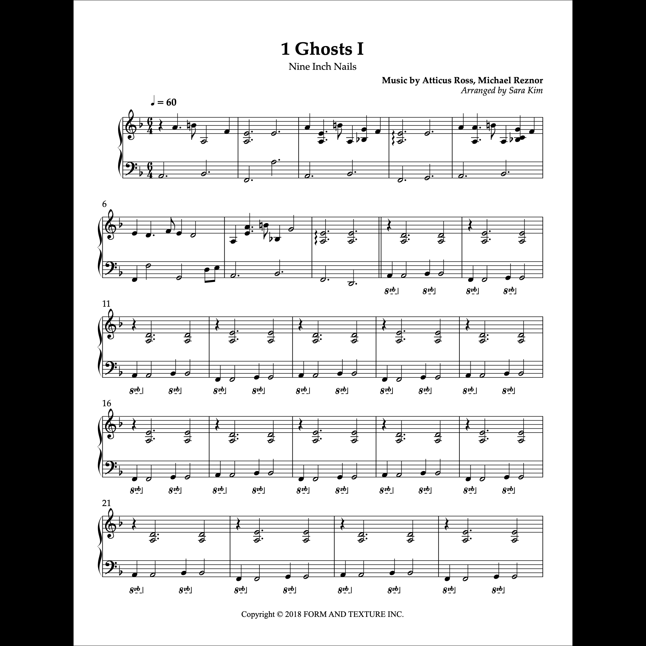 "1 Ghosts I" by Nine Inch Nails