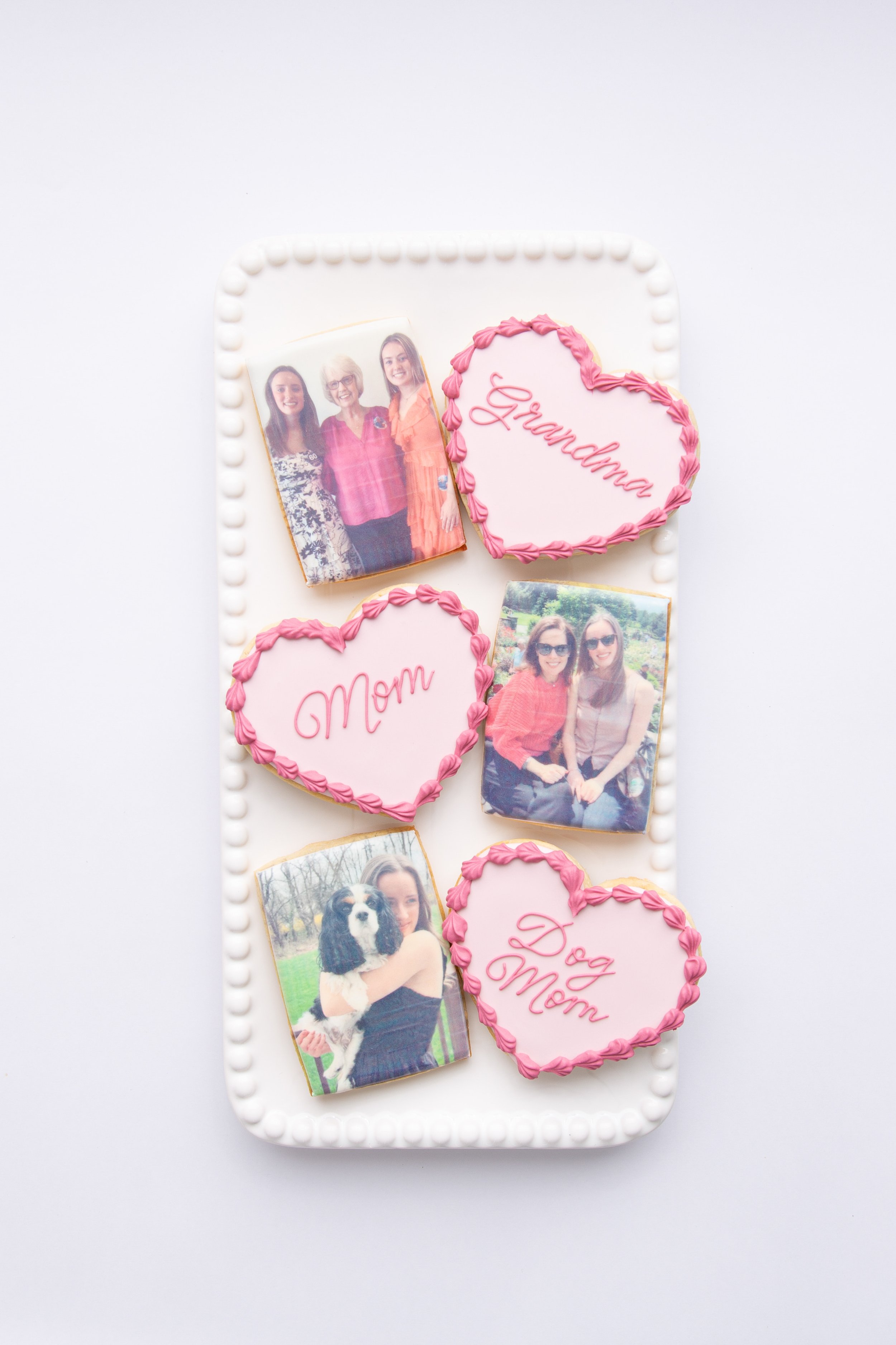 Photo + Heart Cookie Gift Box
