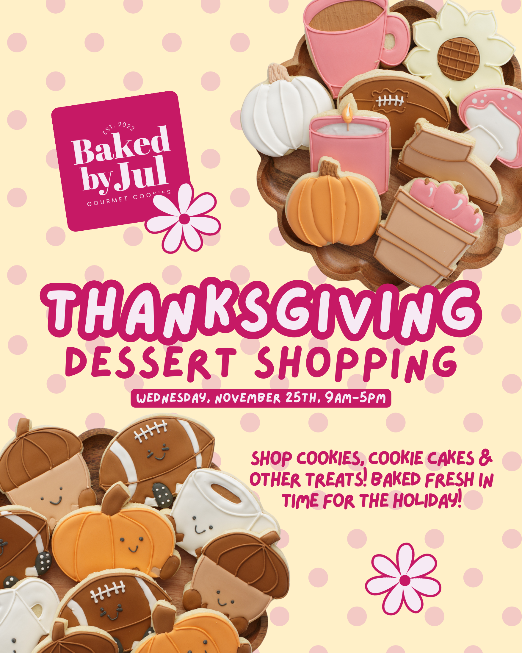 Thanksgiving Dessert Shopping | Spring City, PA | November 25