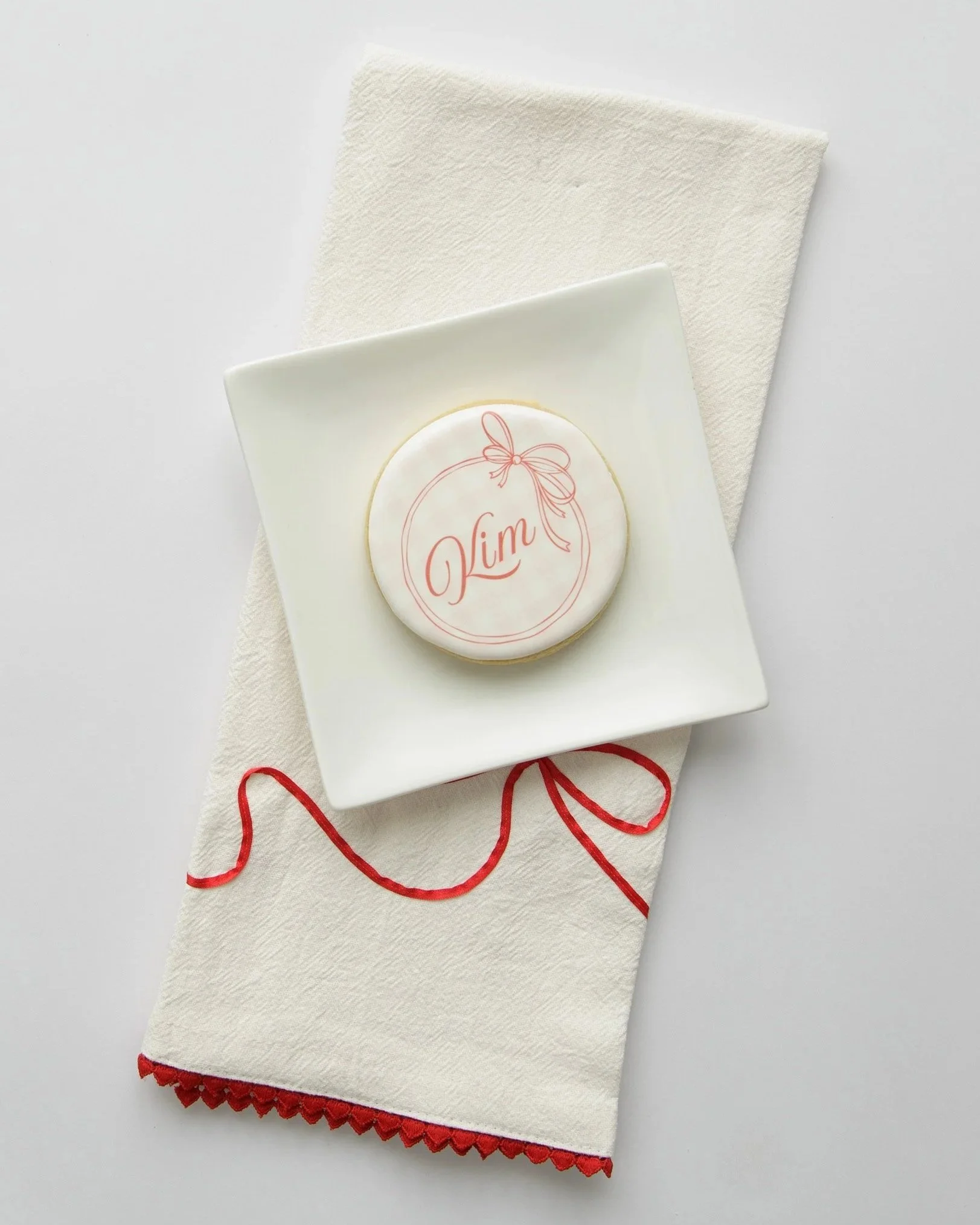 Valentine Name Cookie