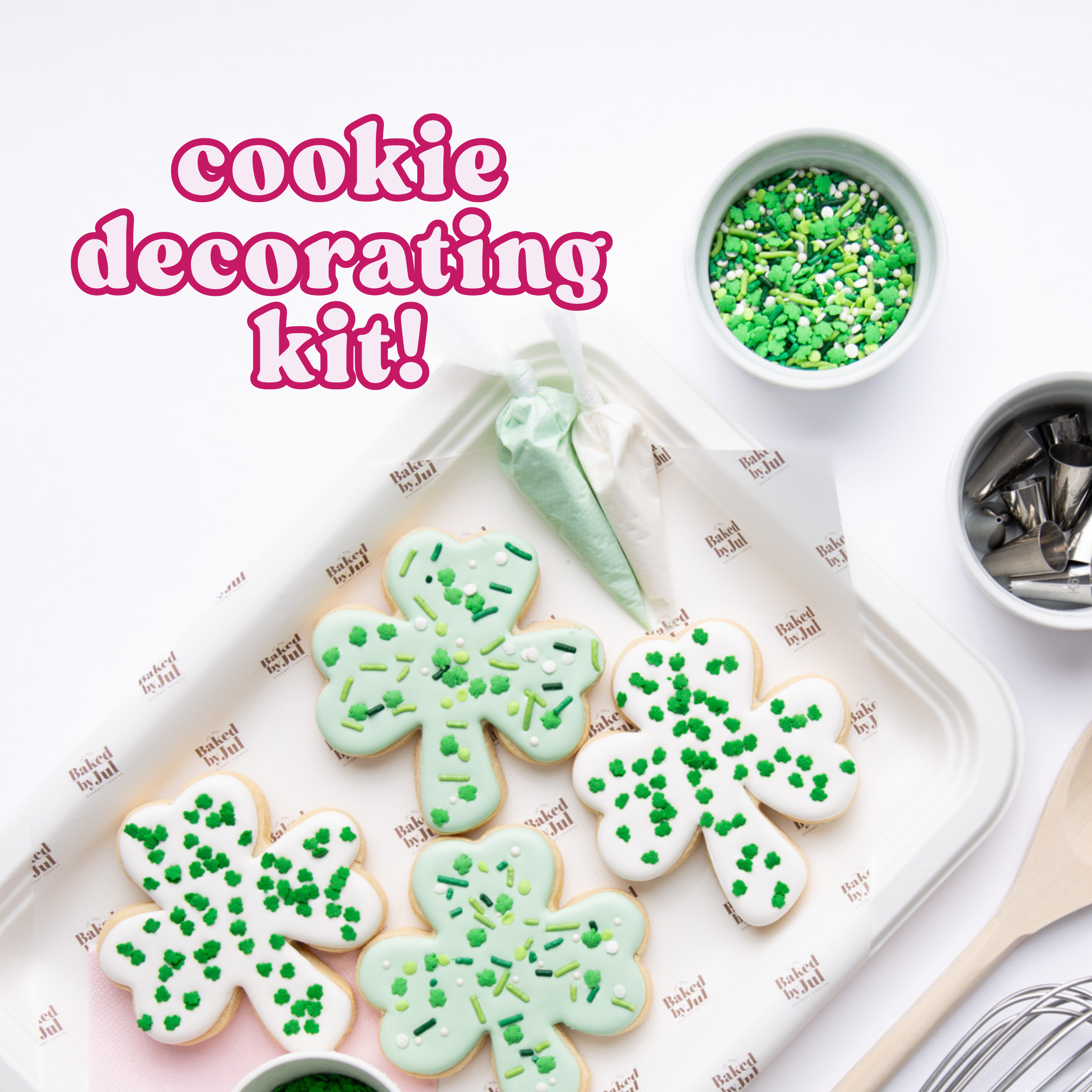 Clover Cookie Decorating Kit