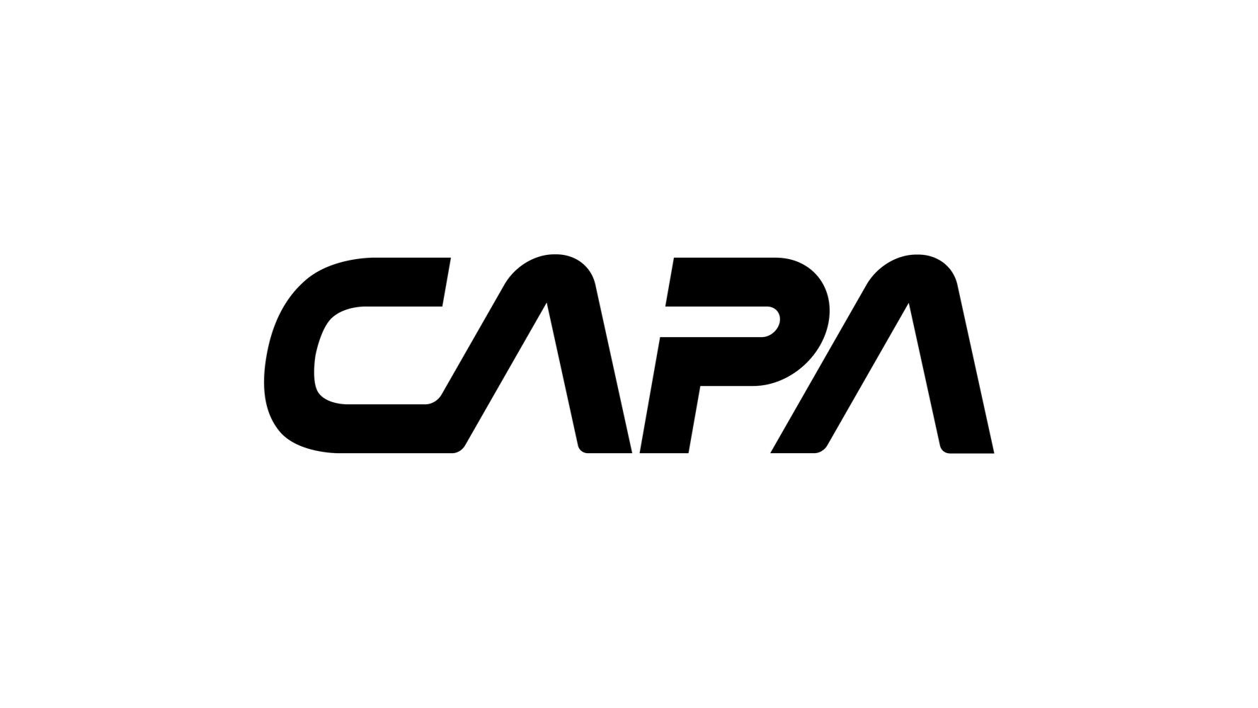Black "CAPA" logo on white background
