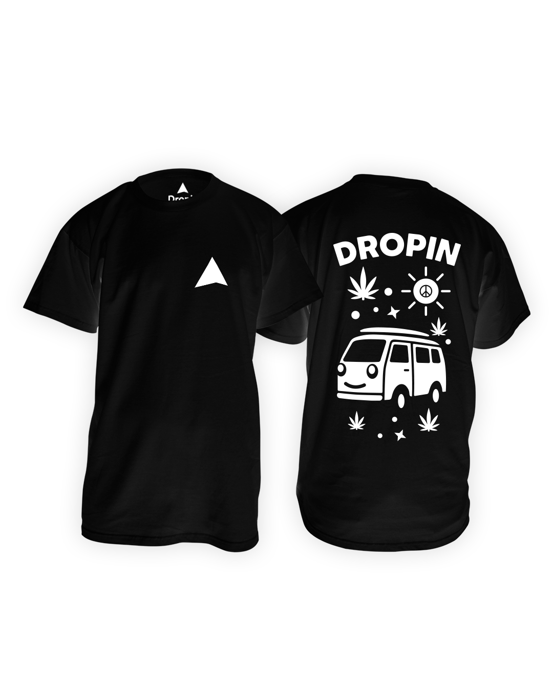 DROPIN - T-SHIRT - HIPPY BUS - BLACK.png