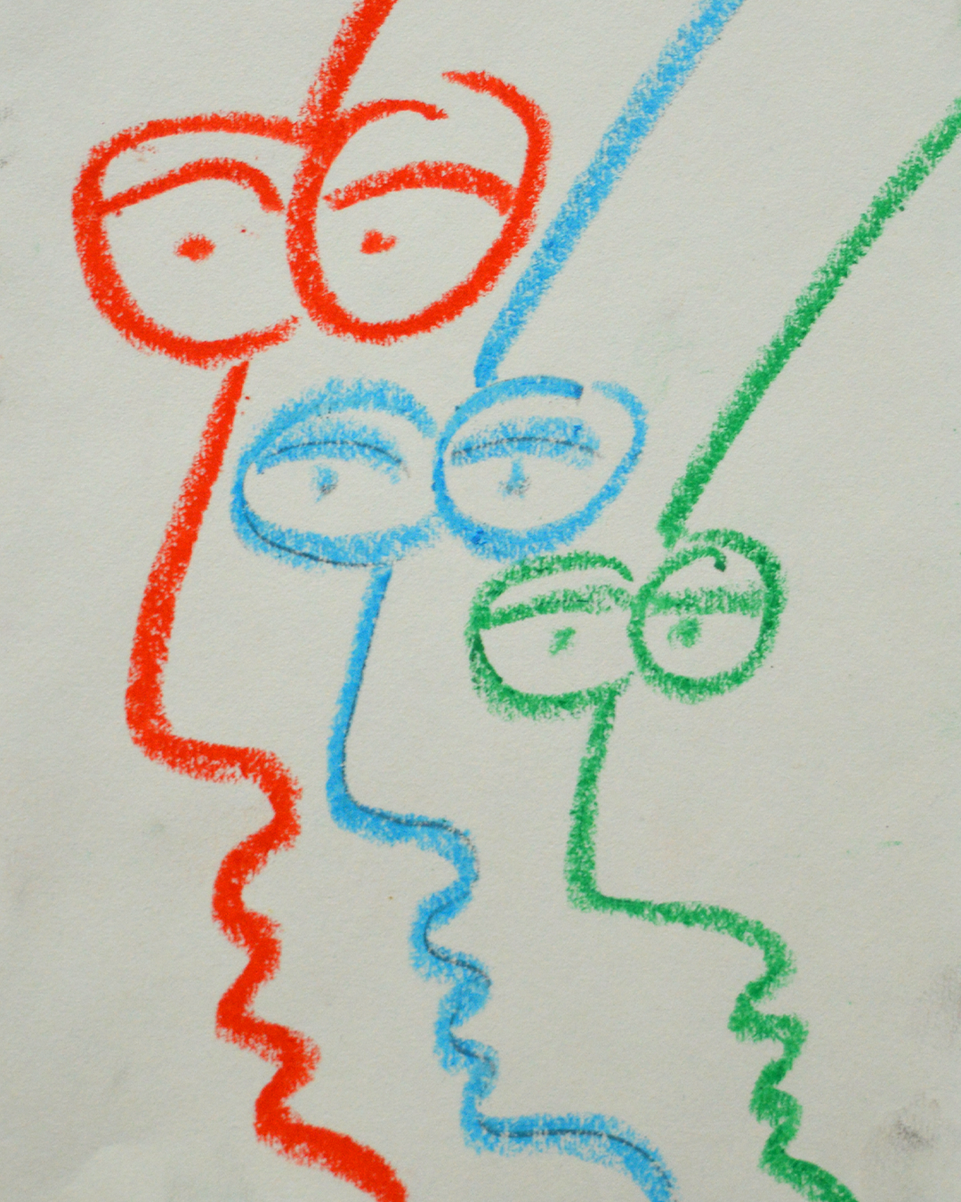 Oil Pastel Drawings 13x21cm