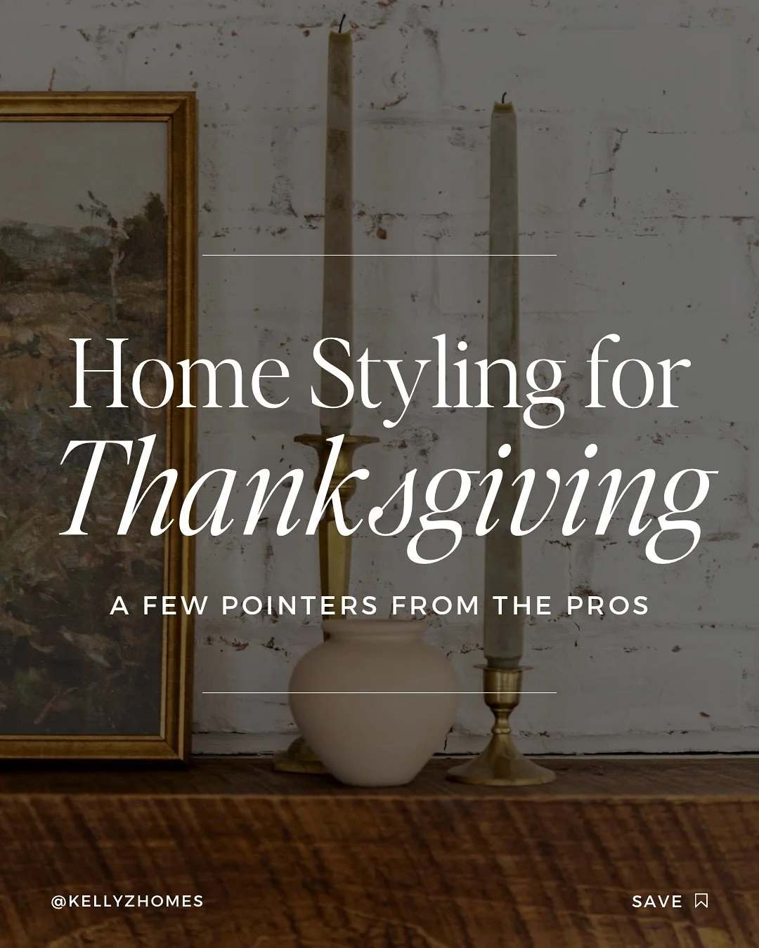 The big day is almost here!&nbsp;Here are a few tips for styling your home to create a space where you and your guests can create lasting memories this Thanksgiving.&nbsp;

Entryway

&bull; Greet your guests with a welcoming entryway. Place a doormat