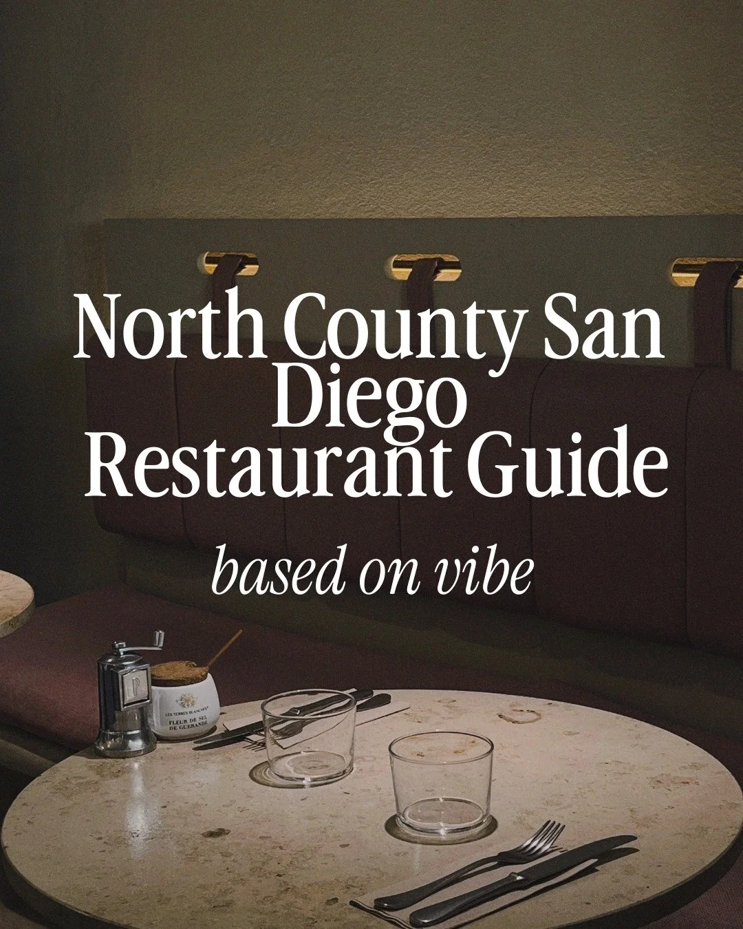 A local&rsquo;s guide to the best bites in North County San Diego (by vibe) ✨

Whether it's a fancy date night, a casual kid-friendly spot or family get together location or grabbing a weeknight bite with friends, here is a roundup of some favs.

Swi