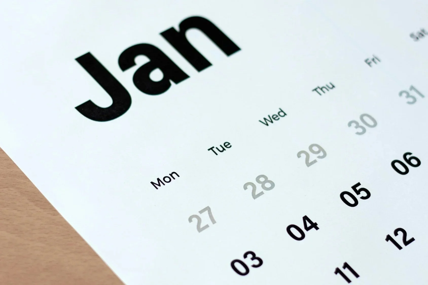 ERISA 2026 Requirements Calendar