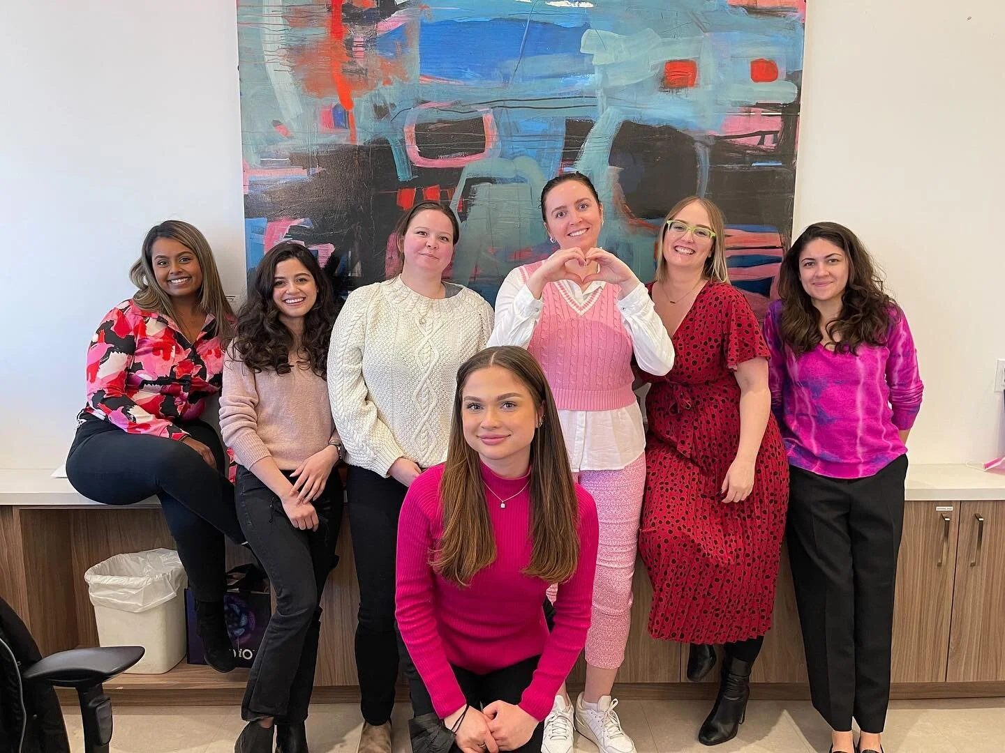 Happy Valentine&rsquo;s day from the QSDC team! We ❤️ our patients! #leslieville #torontodentistry #dentistry #dentaloffice #love #valentines