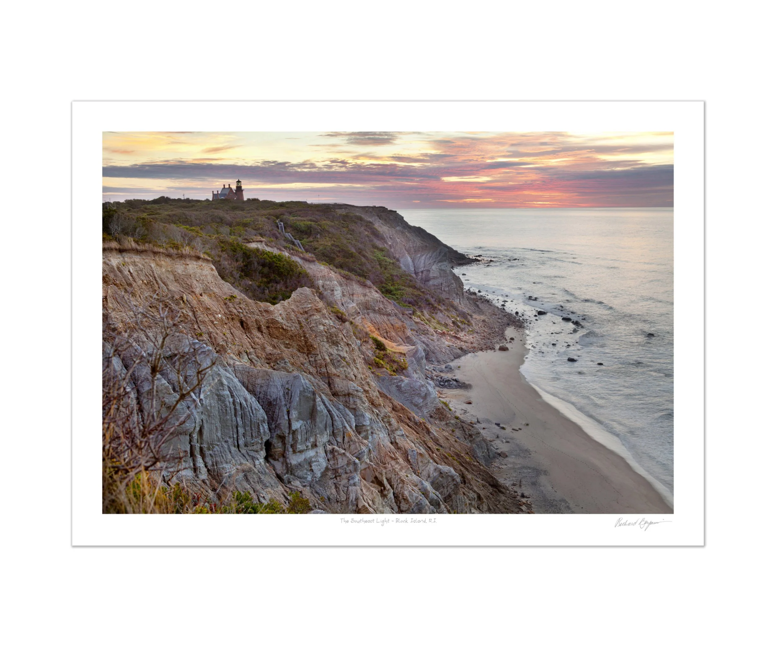 Richard Benjamin, "The Southeast Light - Block Island"