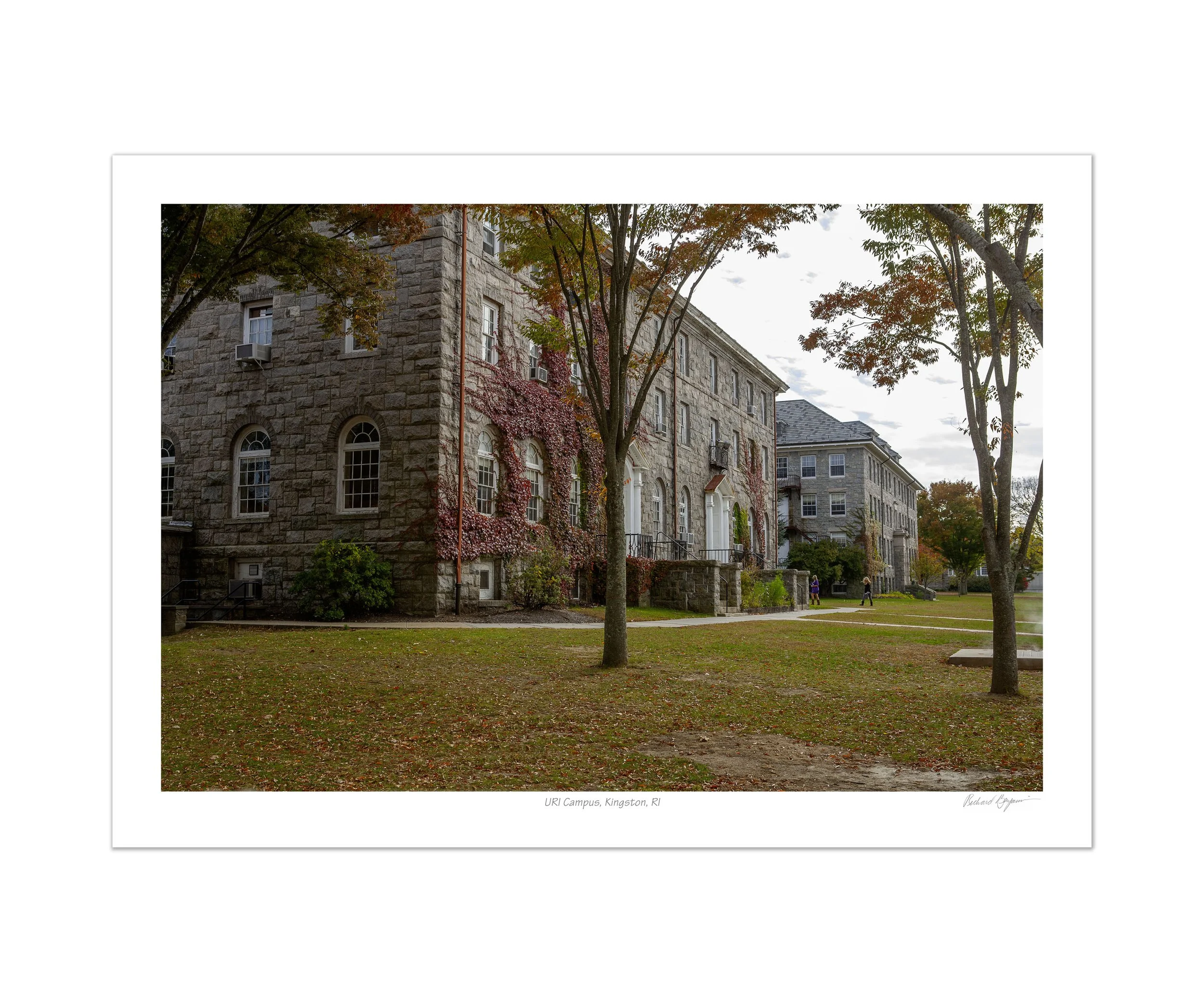 Richard Benjamin, "URI Campus - Kingston, RI"