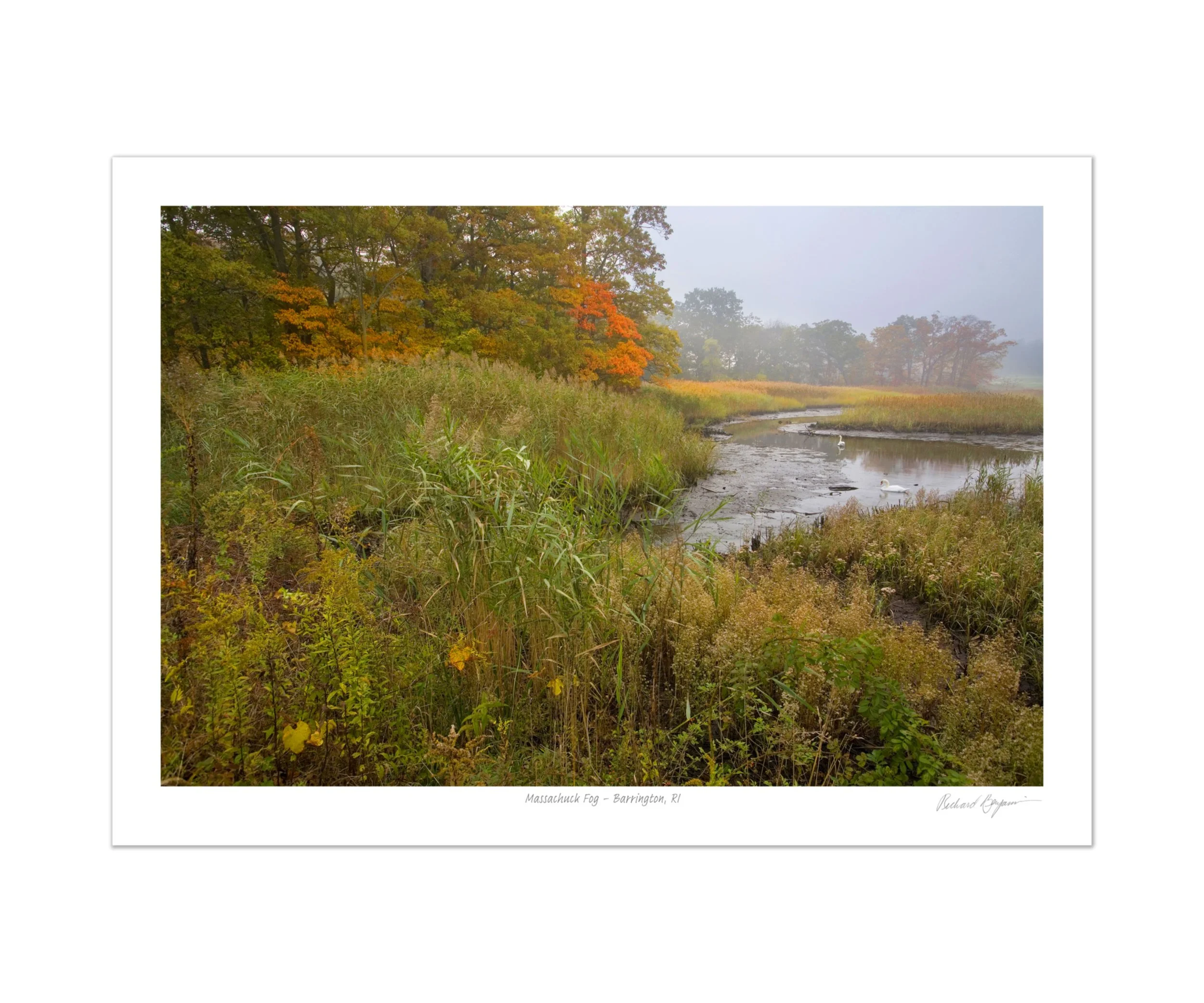 Richard Benjamin, "Massachuck Fog - Barrington, RI"