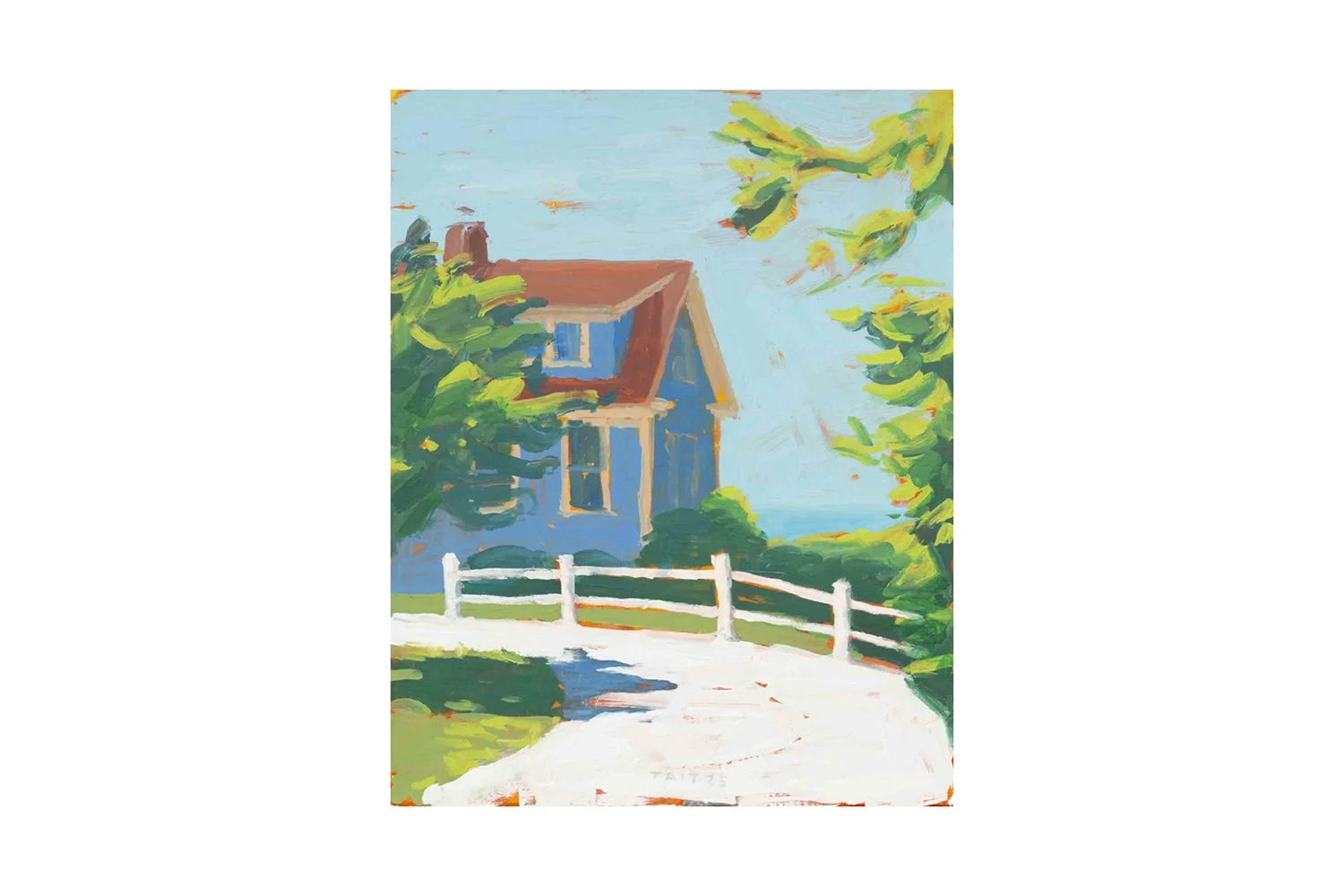 Tim Tait, "Blue House, BI"