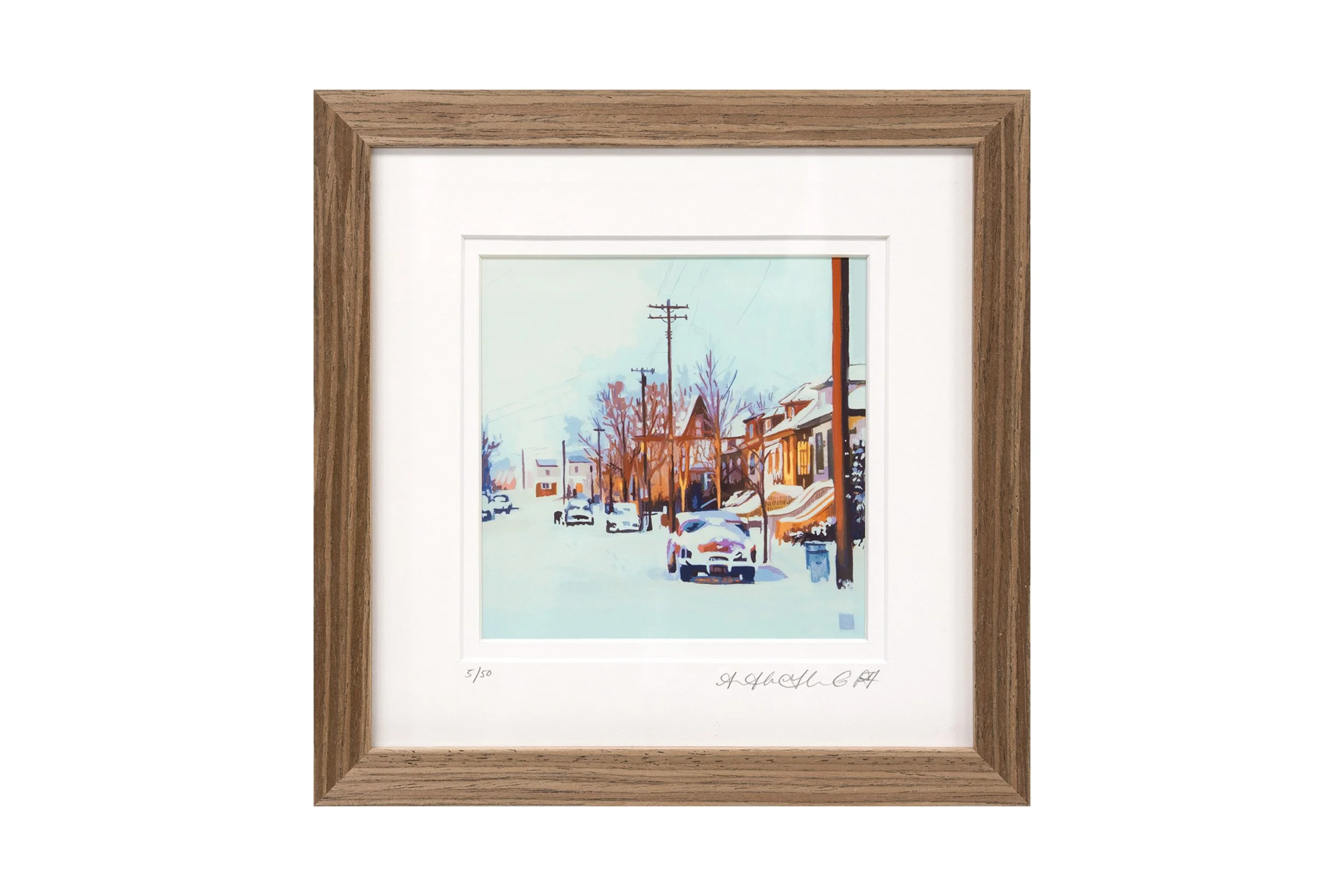 Sam Glevick, "Sunday Snowfall"