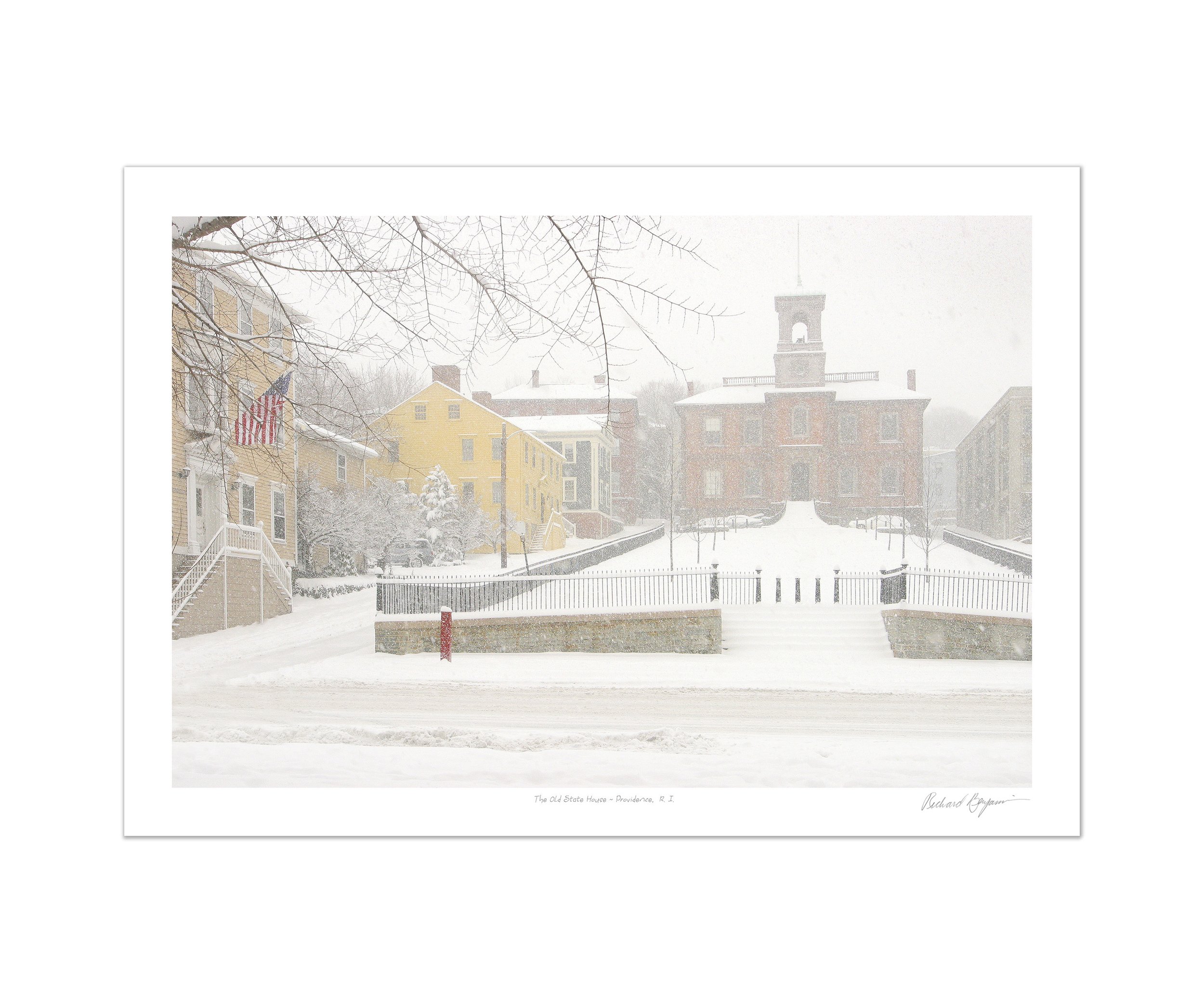 Richard Benjamin, "The Old State House - Providence, RI"