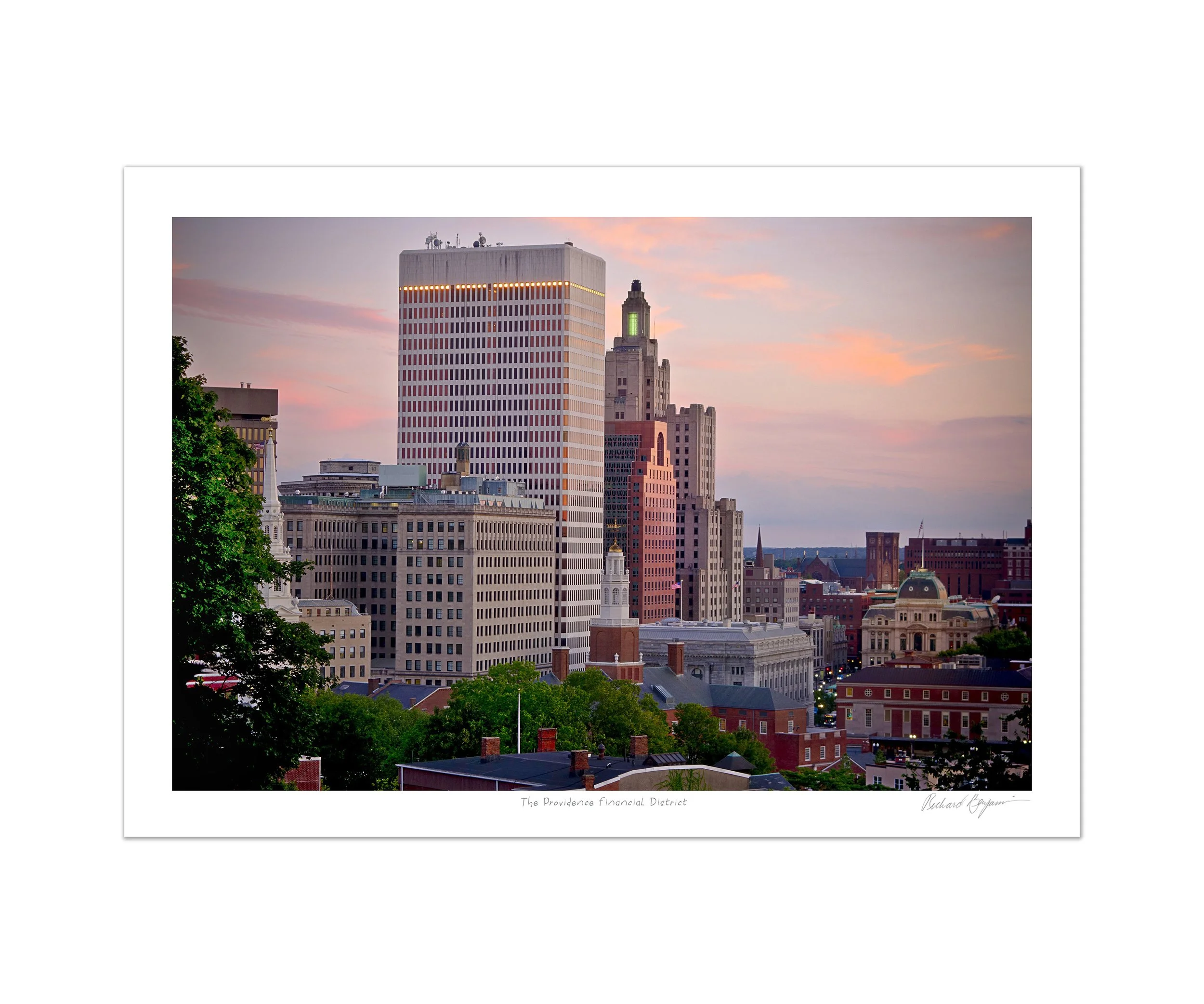 Richard Benjamin, "The Providence Financial District"