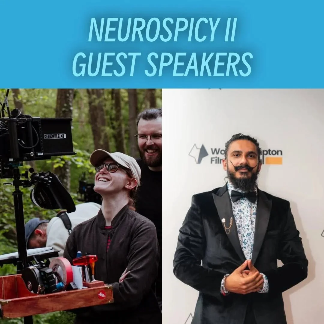 GUEST SPEAKERS LINE UP CHANGE 📢 ANNOUCEMENT 🚀✨️

We have an exciting selection of guest speakers for Neurospicy II on February 15th!! @riocinema 

Please follow them and check out their amazing work 

@arunkapur0303 Amazing creative from the Midlan