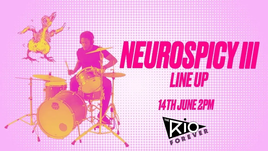 NEUROSPICY III #RioForever 
Celebration of Neurodivergent Filmmakers 🎬🎥
14TH JUNE 2PM 
@riocinema 
&pound;5 tickets 🎟😍
Hosted &amp; Programmed by @conairedev

Official Film Selection ✨️

MEAT PUPPET @erosv.xyz  starring @davidjonsson__
DELI MEAT 